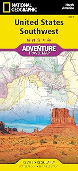 United States, Southwest Map (National Geographic Adventure Map, 3121)