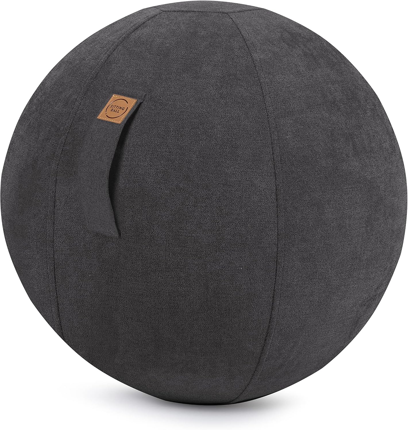 Gouchee Home Alfa Sitting Ball, 25.5 Dia, Black