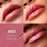 Vista 150 de L'Oreal Paris - Lápiz labial Colour Riche Original, cremoso e hidratante, satinado con aceite de argán y vitamina E, Spiced Cider, 1 unidad