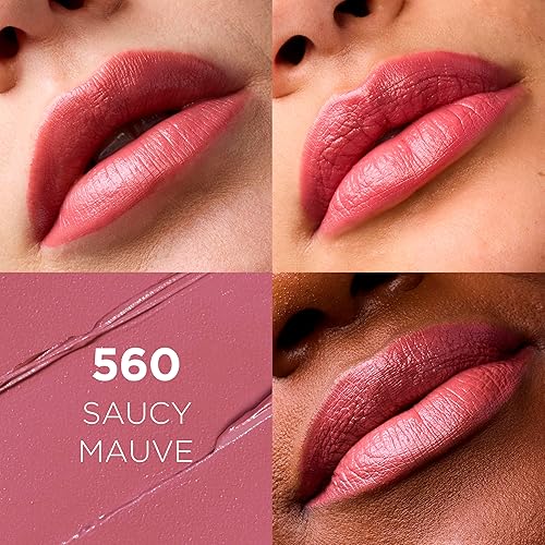 Miniatura 2 de L'Oreal Paris - Lápiz labial Colour Riche, acabado satinado cremoso, impregnado con ingredientes hidratantes, lápiz labial para labios suaves