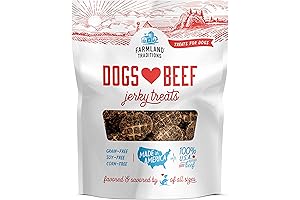 Farmland Traditions Filler Free Dog Delights: Beef Jerky for Dogs