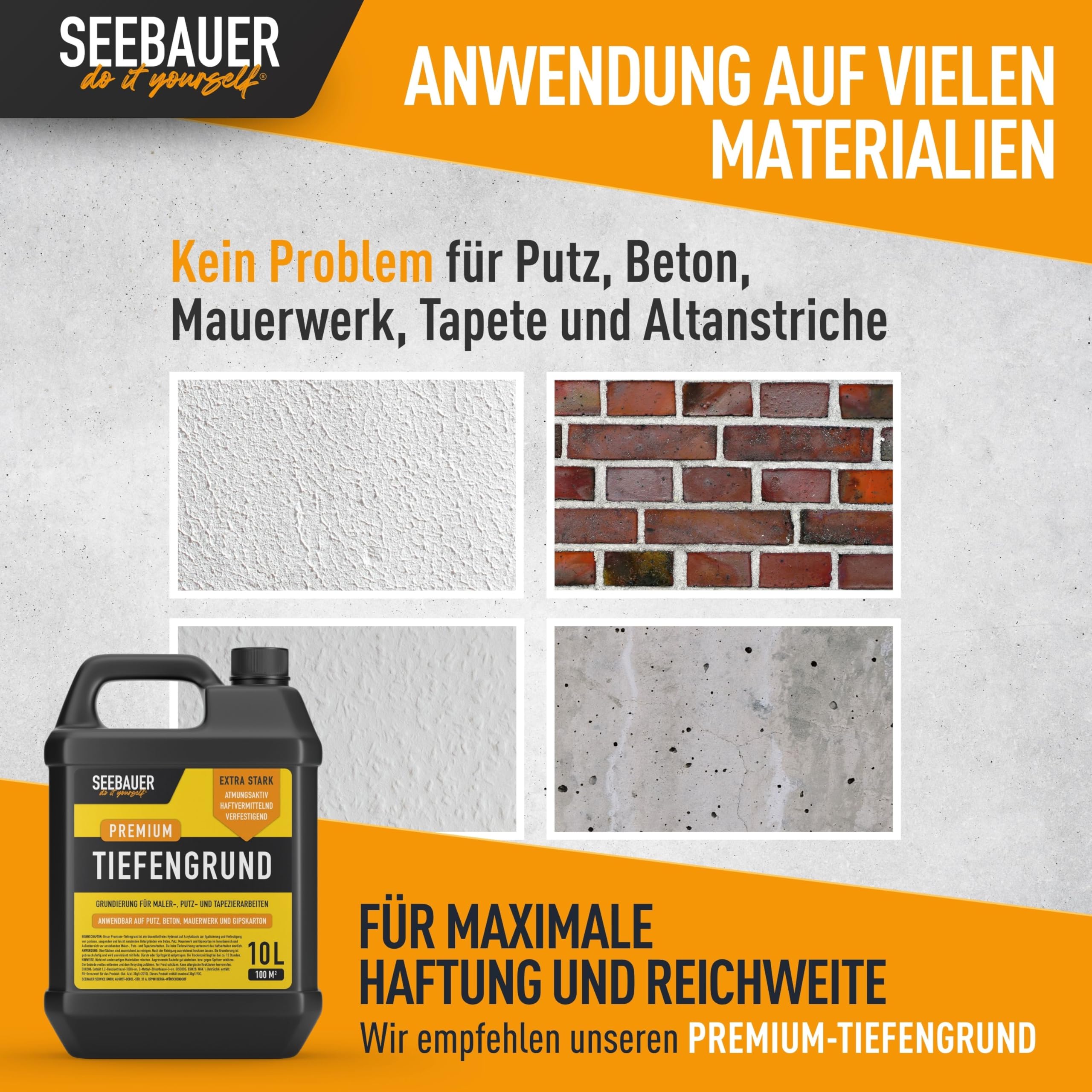 Peinture murale gris intérieur No. 238 Graphite Grey 5,0 Litre haute opacité