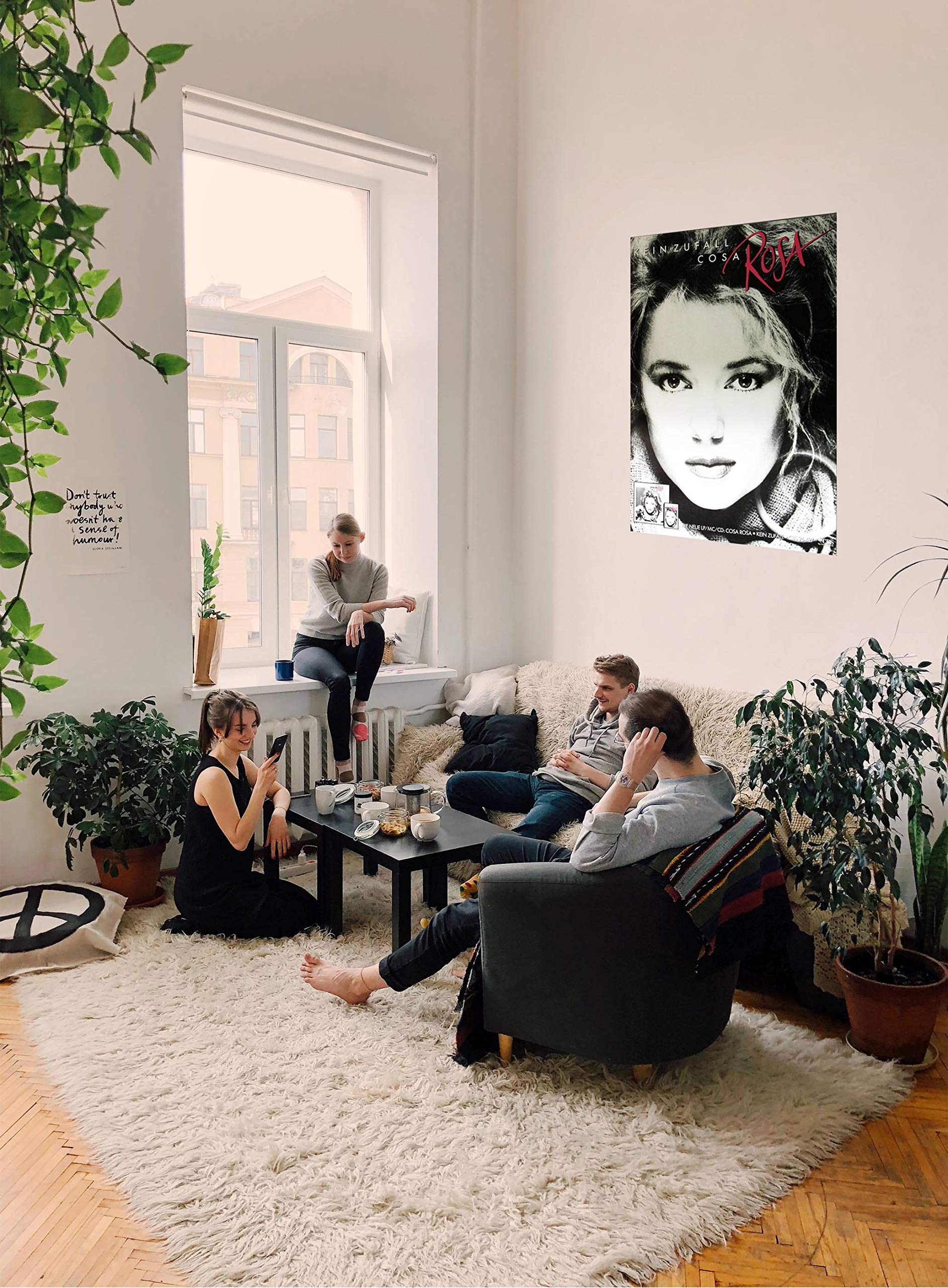 Cosa Rosa - Traumstation, Berlin 1983 » Konzertplakat/Premium Poster | Live Konzert Veranstaltung | DIN A1 «