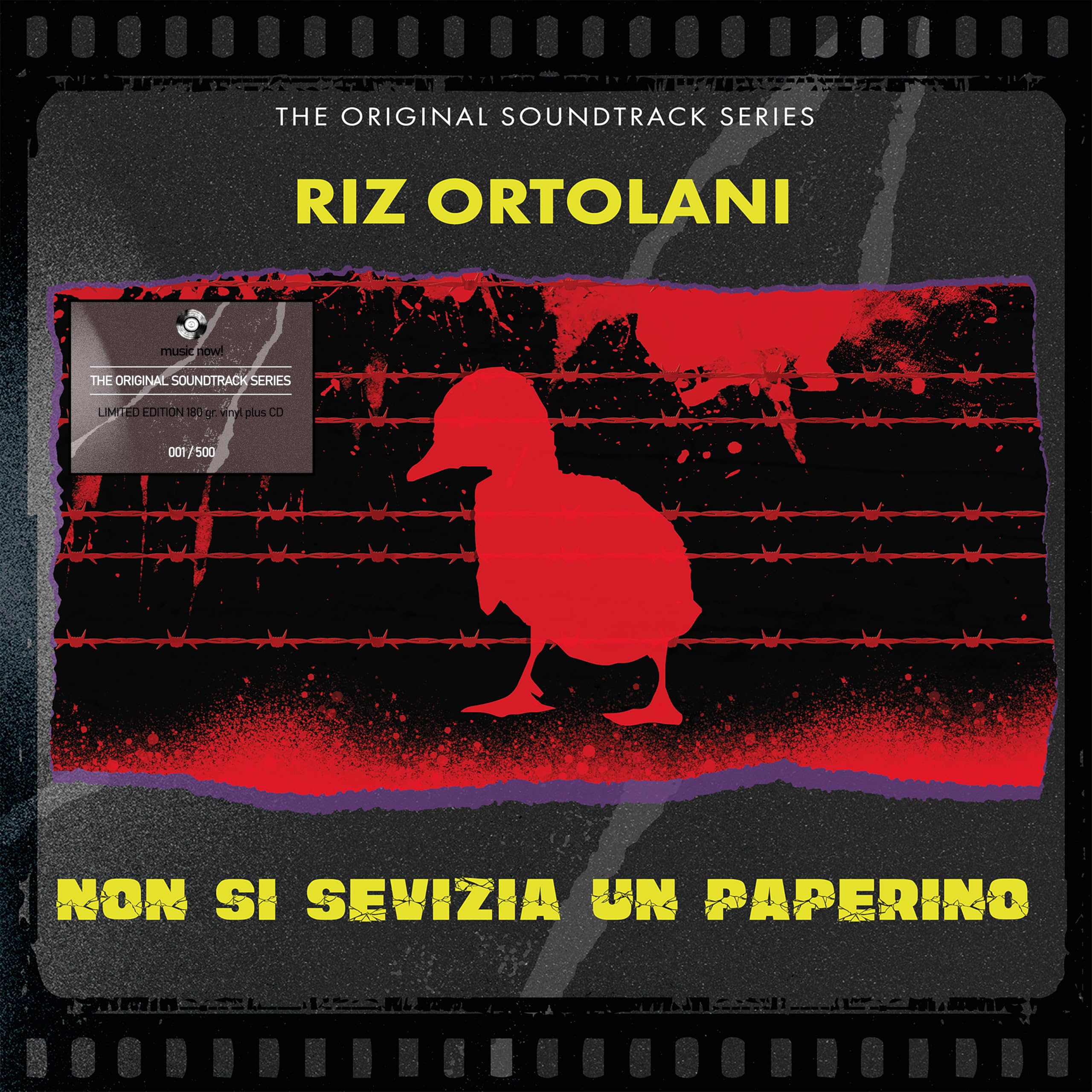 Non Si Sevizia Un Paperino - Original Soundtrack (Numbered Edition) (Transparent Red Vinyl)