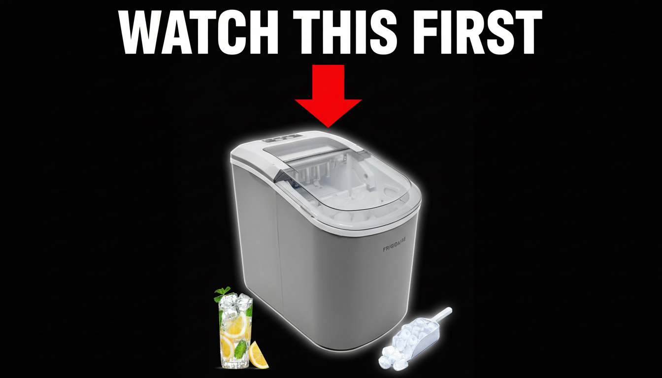 Review FRIGIDAIRE EFIC189 Silver Compact Ice Maker