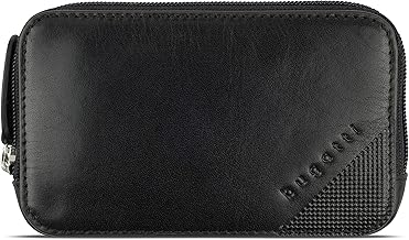 bugatti Nobile Genuine Leather Keyring - Handmade RFID Protection Case