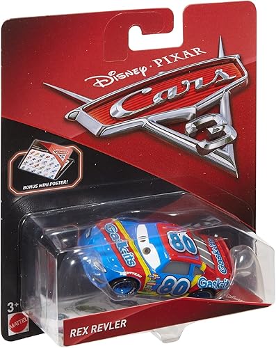 Miniatura 7 de Vehículo Disney/Pixar Cars 3 Rex Reveler (Gask-Its) Die-Cast