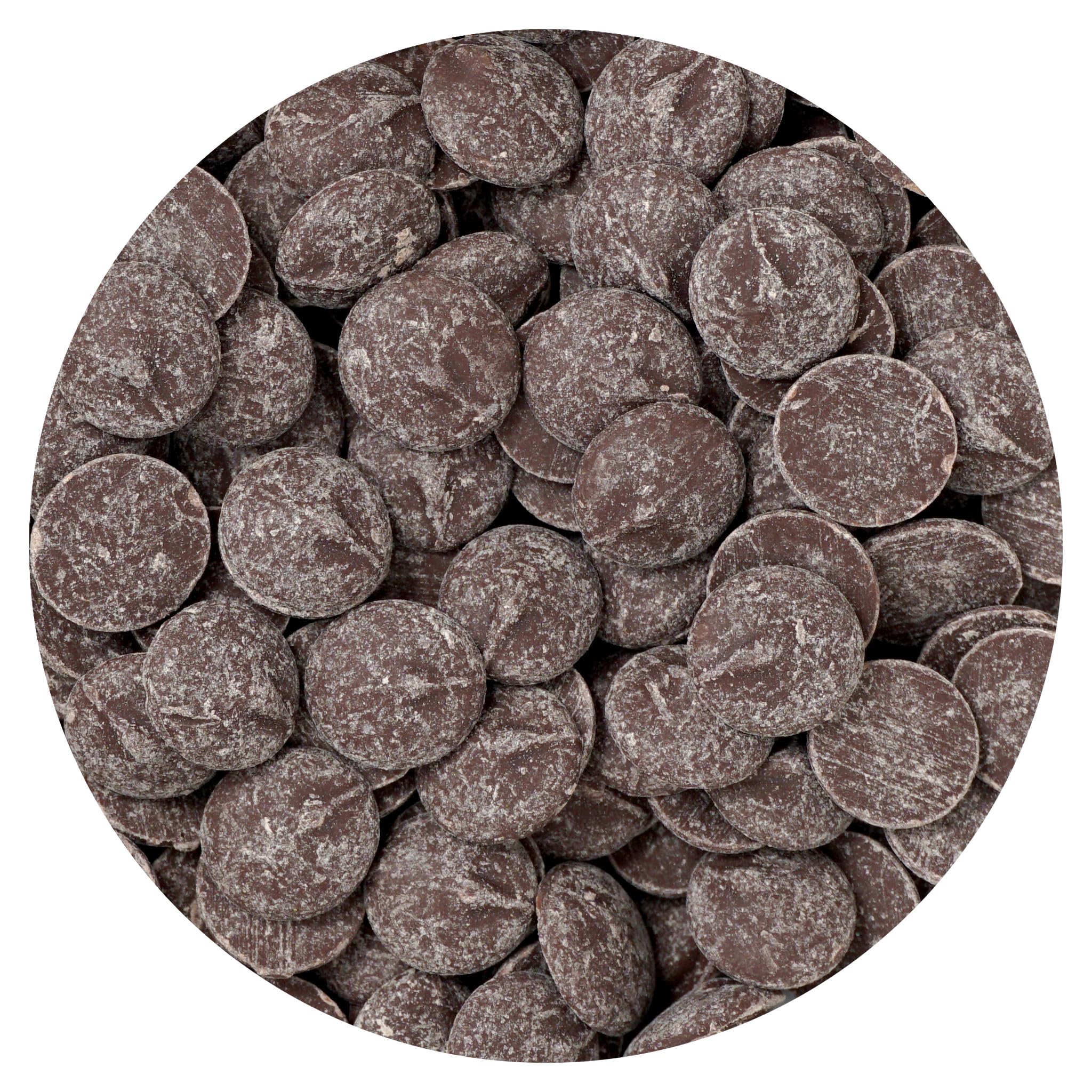 Dark Chocolate Melting Wafers, 2 Pound Bulk Bag, Chocolate, Melting Chocolate Candy Discs For Baking, Dipping, Decorating, Bulk Dark Chocolate Bag - The Hampton Popcorn & Candy Company