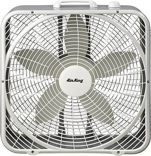 Miniatura 9 de Air King 9723 Ventilador de caja de 3 velocidades de 20 pulgadas color blanco