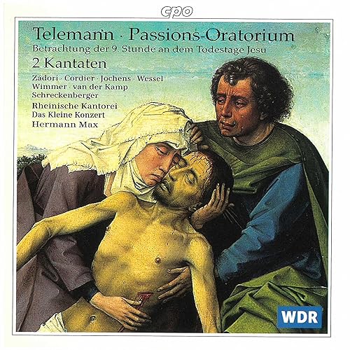 Telemann Passions-Oratorium TWV 55 Cantatas