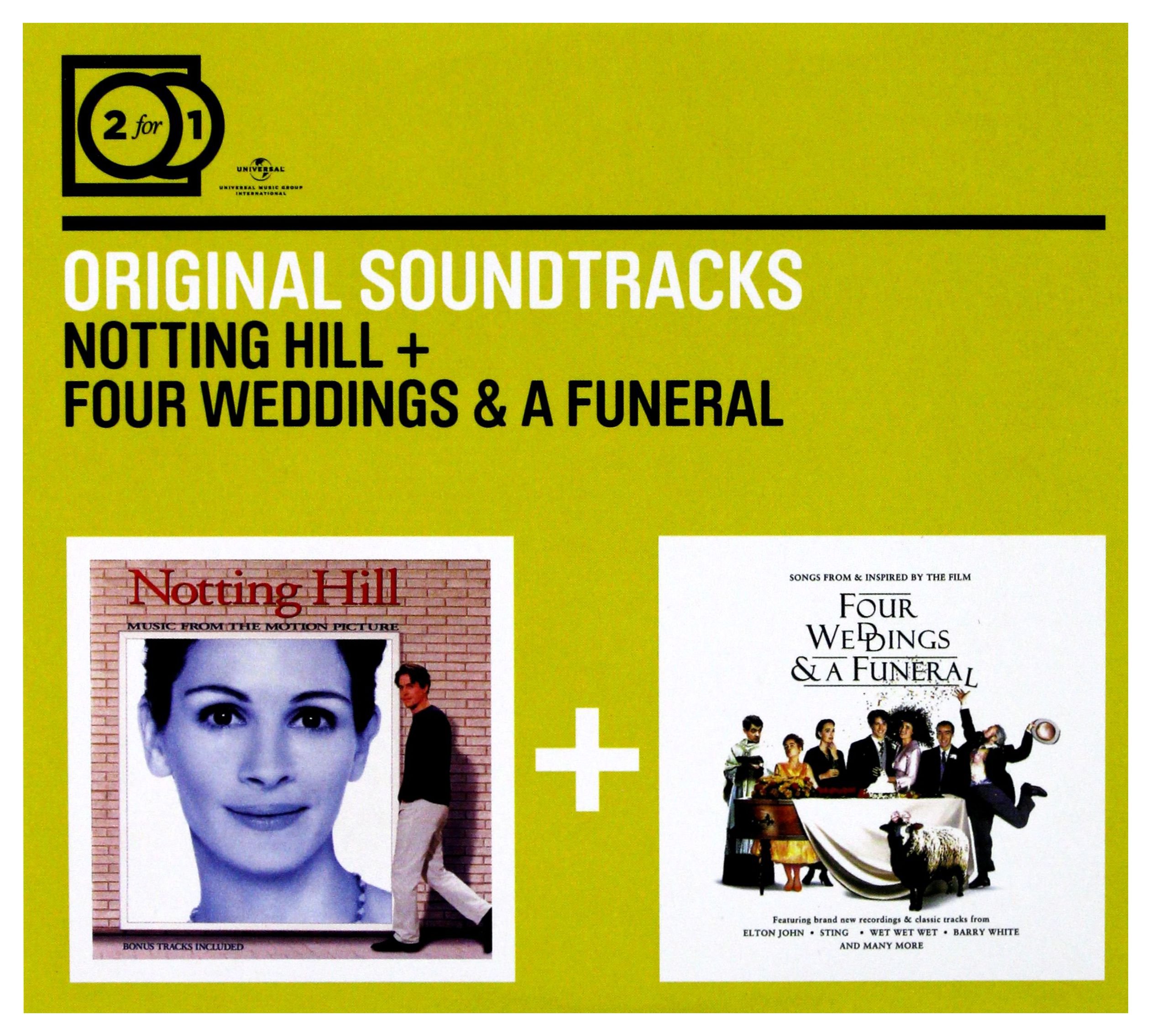 Notting Hill/Four Weddings & A Funeral
