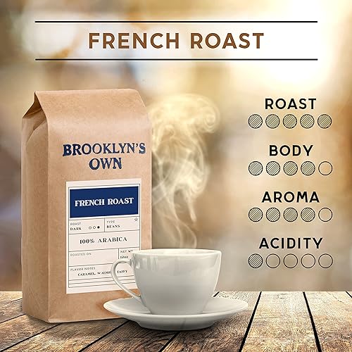 Miniatura 9 de Brooklyn 's Own Whole Bean Coffee - Colombia Supremo - Fresco & Local Gourmet Rico Sabor - 5 Libras