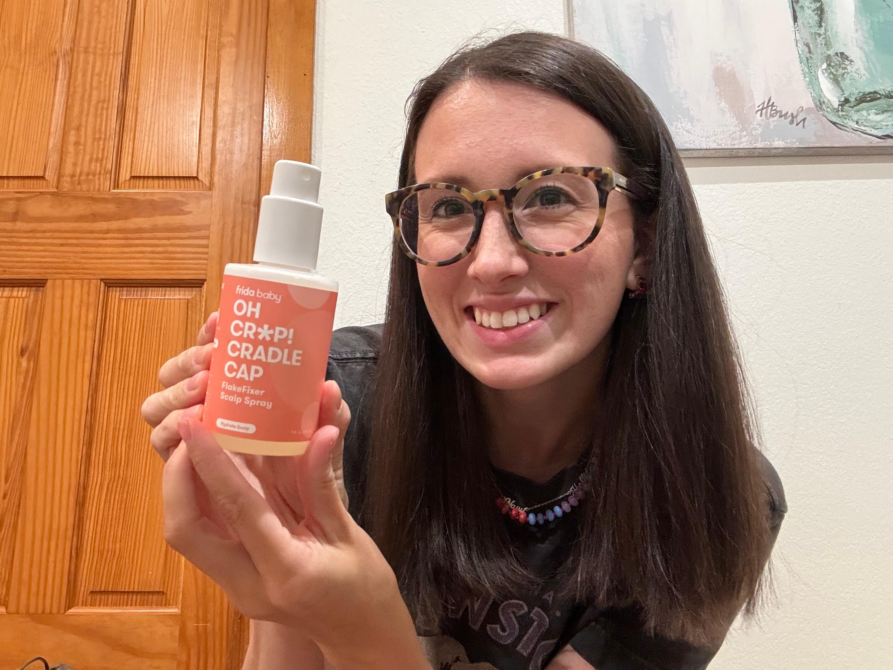 Watch Review- Oh Crap cradle Cap Spray on Amazon Live