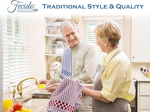 Miniatura 4 de Paños de cocina clásicos Fecido Classic Collection resistentes, superabsorbentes y hechos 100% algodón. Paños de cocina de grado profesional hechos