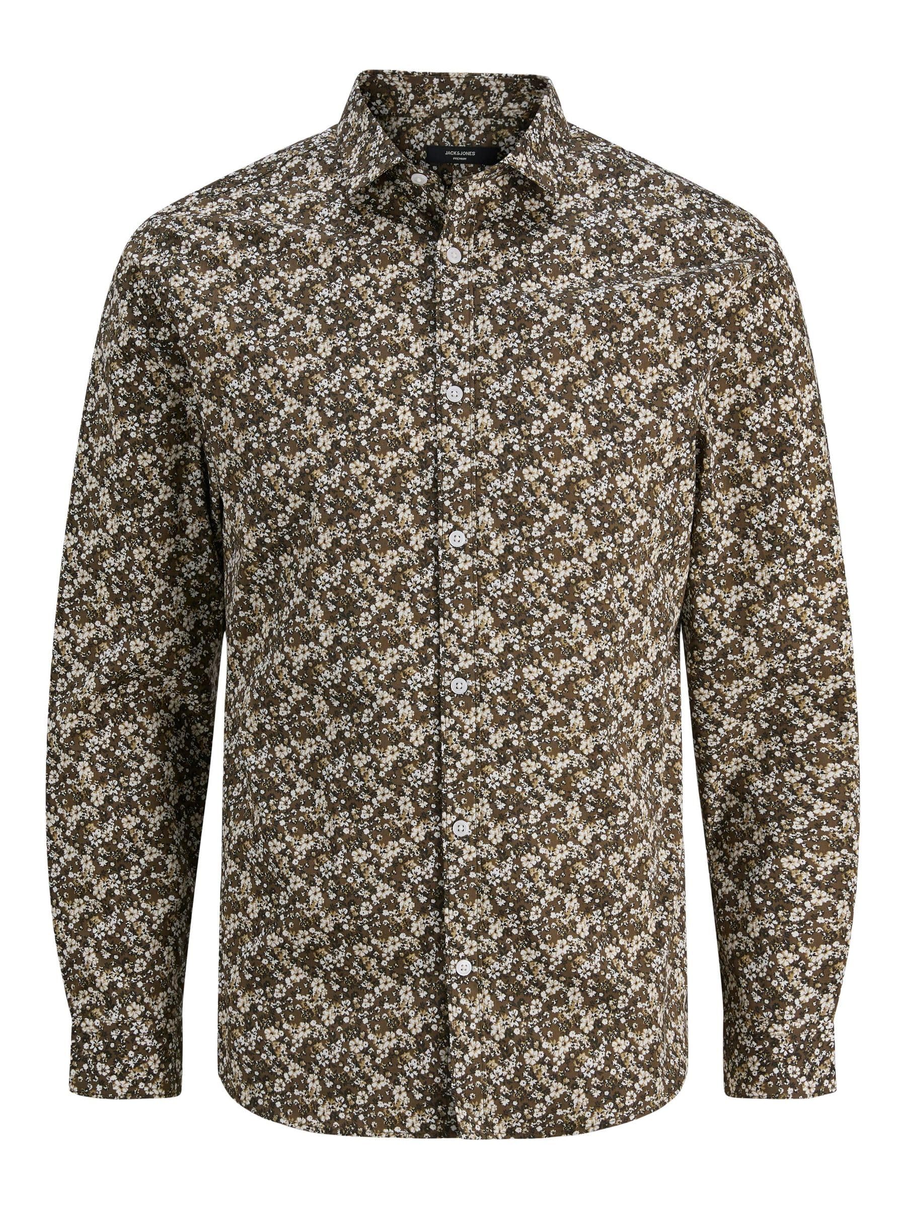 JACK & JONES Male Oberhemd Slim Fit Oberhemd