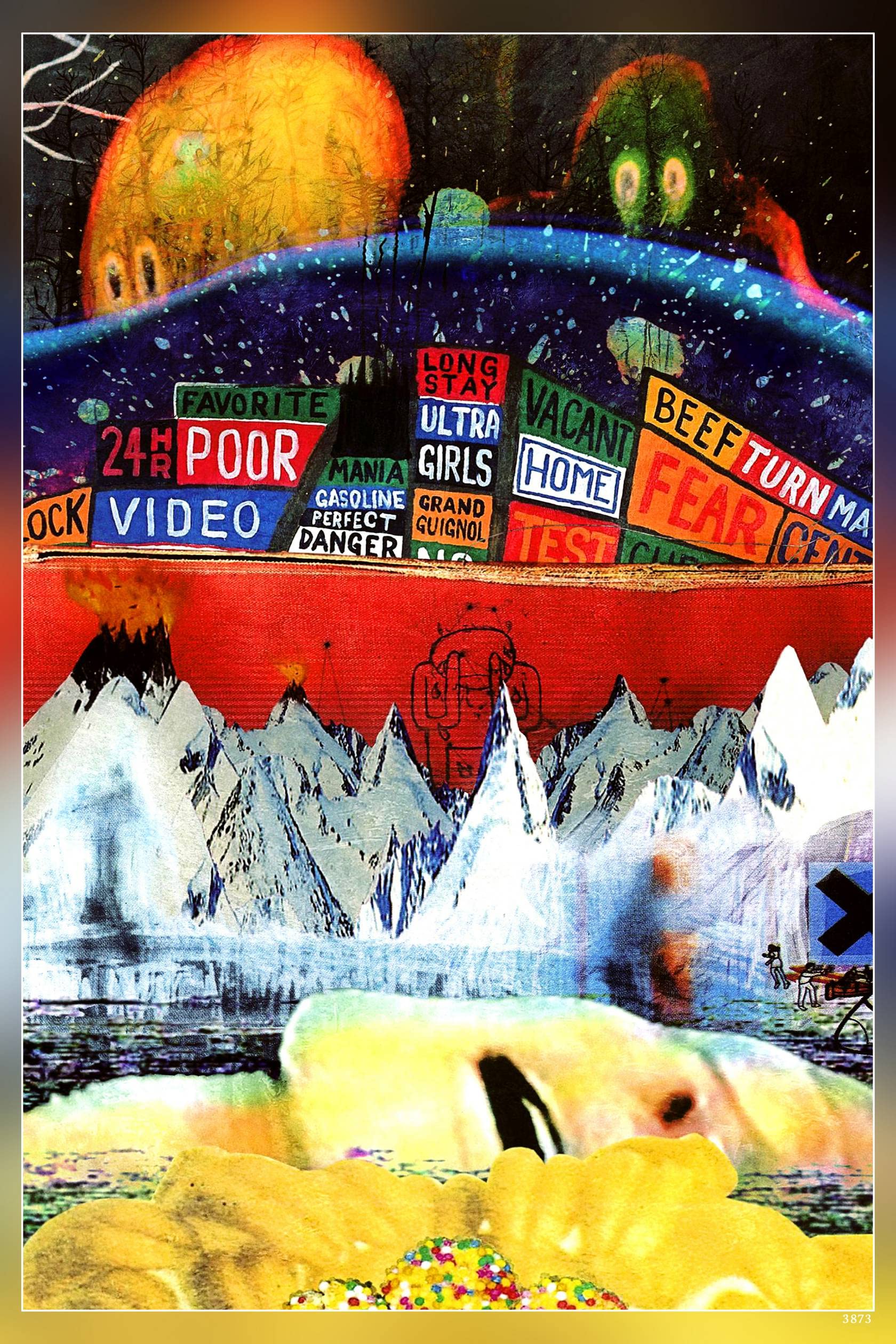 POSTERNEST Radiohead - Rock Band, Thom Yorke, Jonny Greenwood, Colin Greenwood, Ed O'Brien, Philip Selway Poster Matte Finish Paper Print 12 x18 Inch (Multicolor) -3873