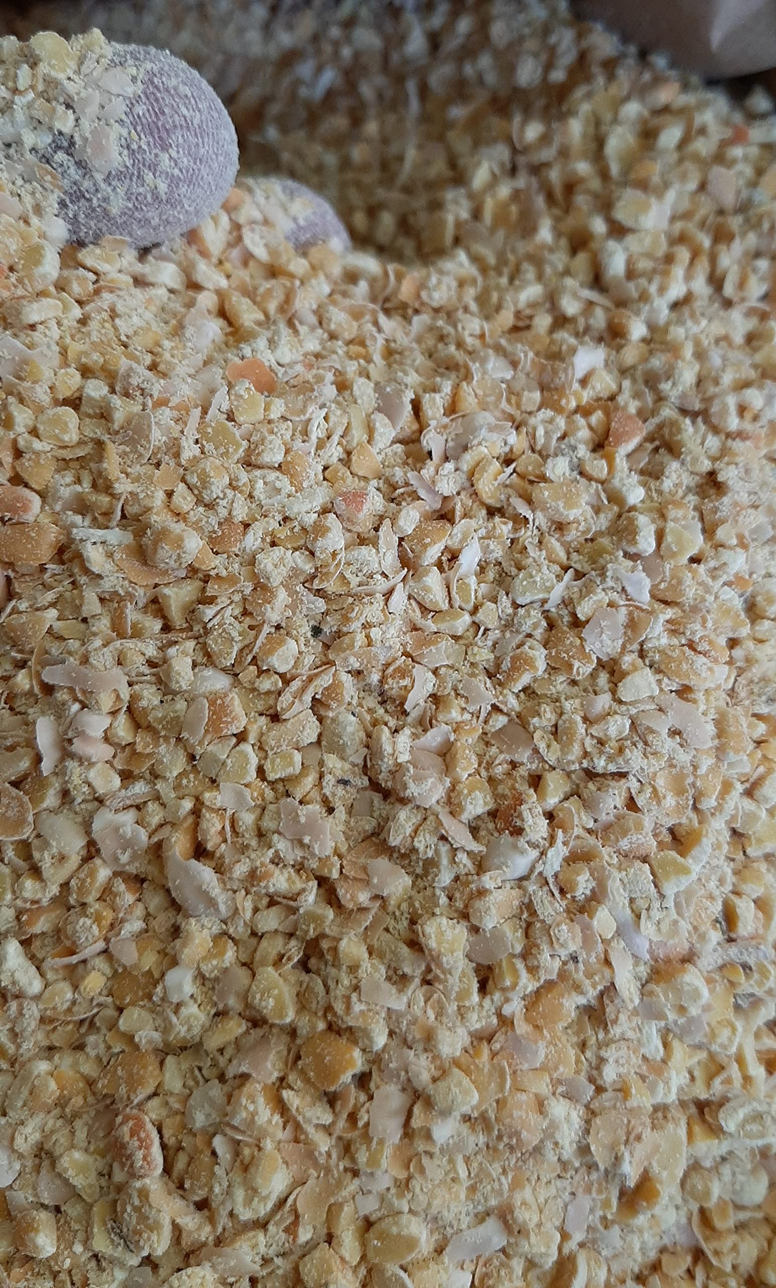LUPINI MACINATI 25 KG CONCIME ORGANICO PER AGRUMI E PIANTE IN GENERE.