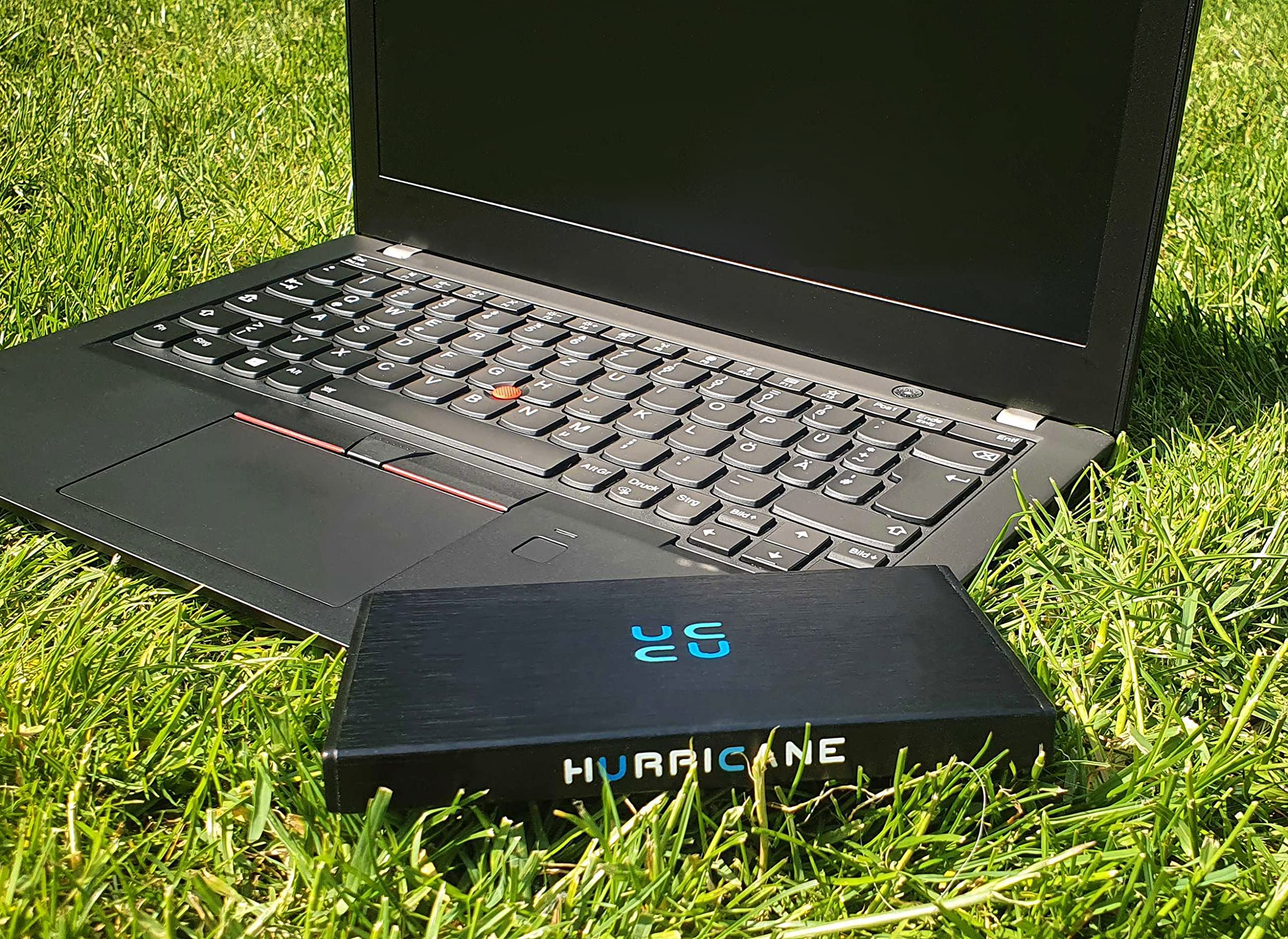 Hurricane GD25612 - Disco Duro Externo (1 TB 2,5", USB 3.0, TV PC, PS4, PS5, Xbox, Compatible con Windows Mac Linux