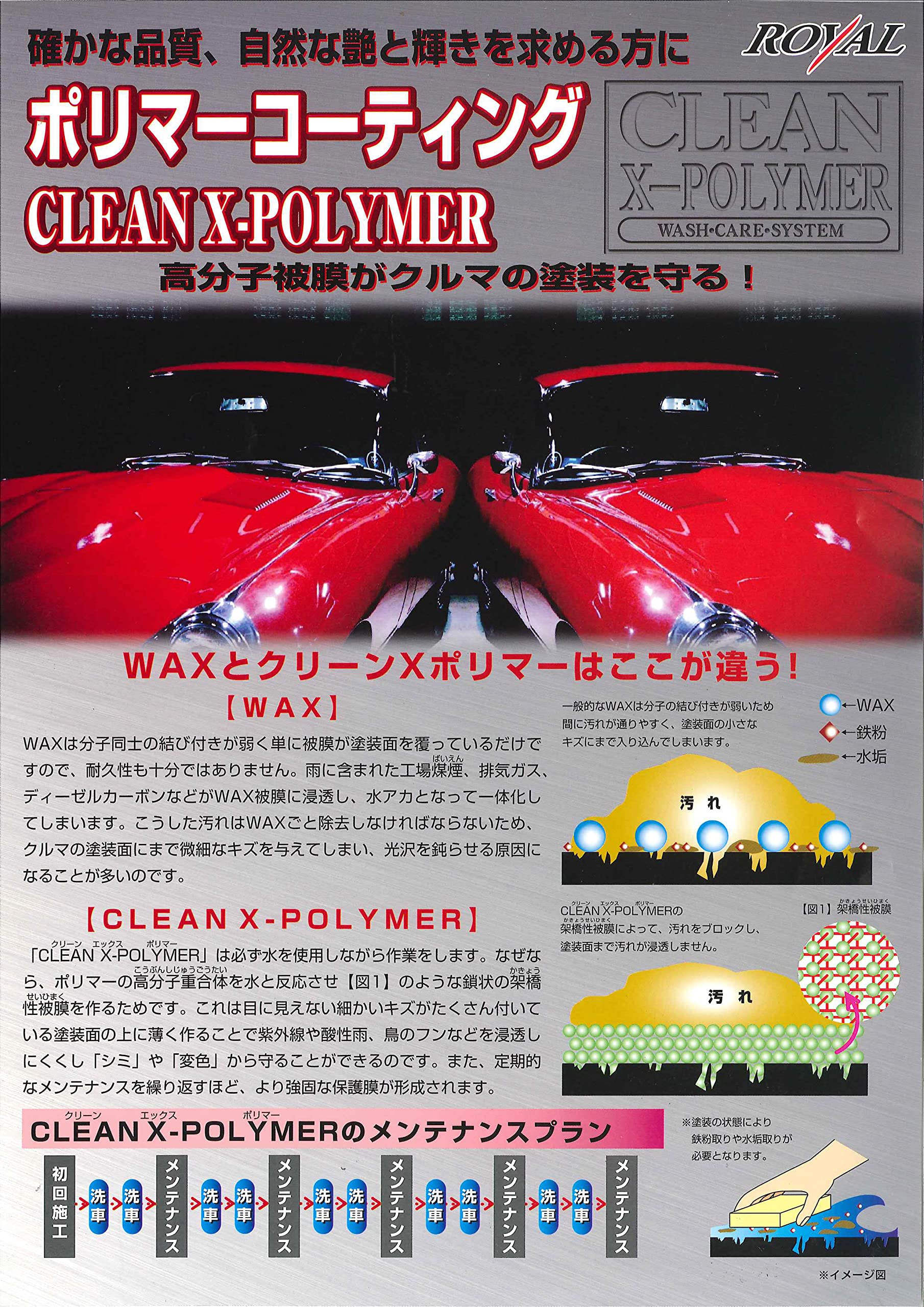 Amazon | Royal ROYAL ロイヤル化学研究所 クリーンX-ポリマー 420ml