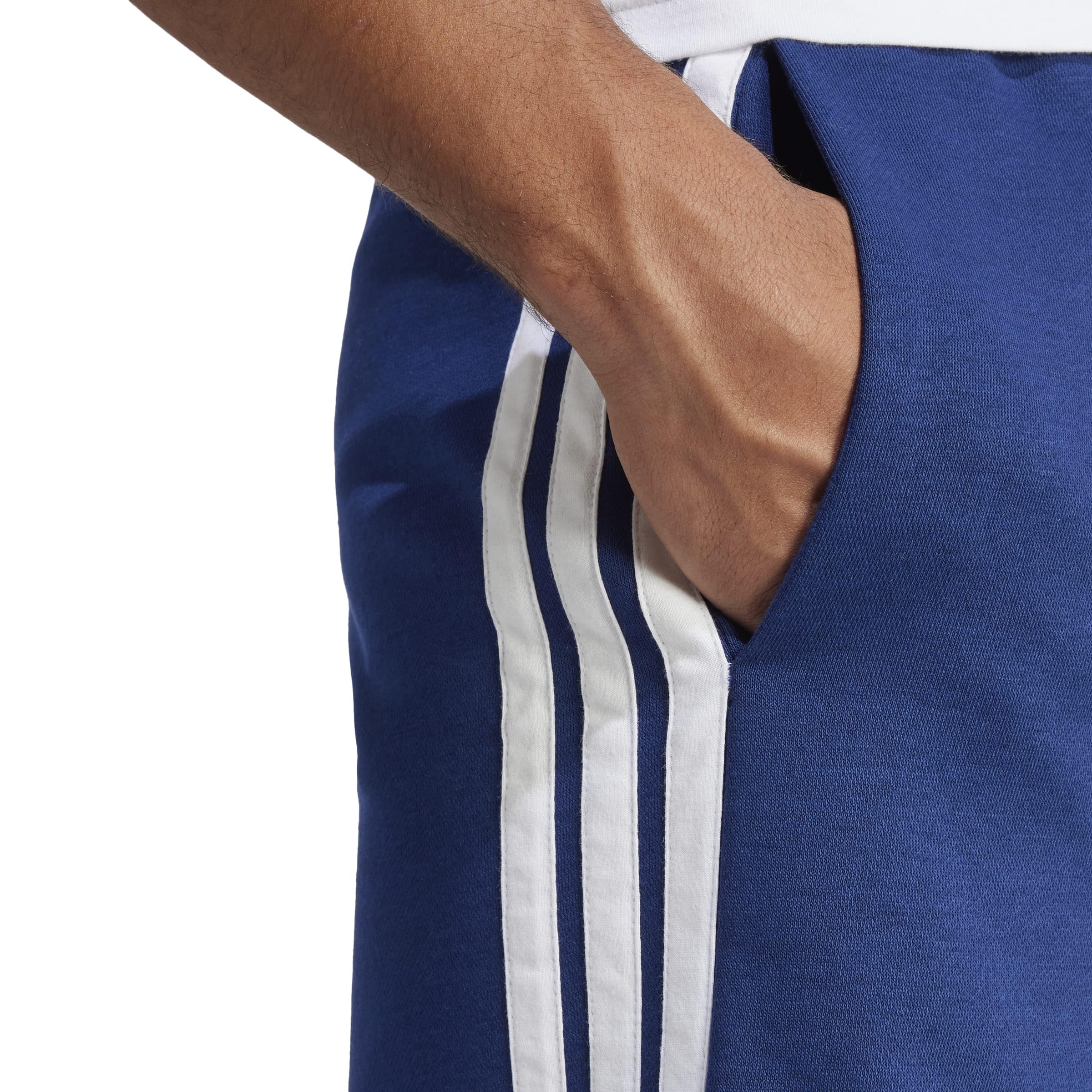 adidas Essential Three Stripes Fleece Short - Pantalones Cortos Hombre — view 5