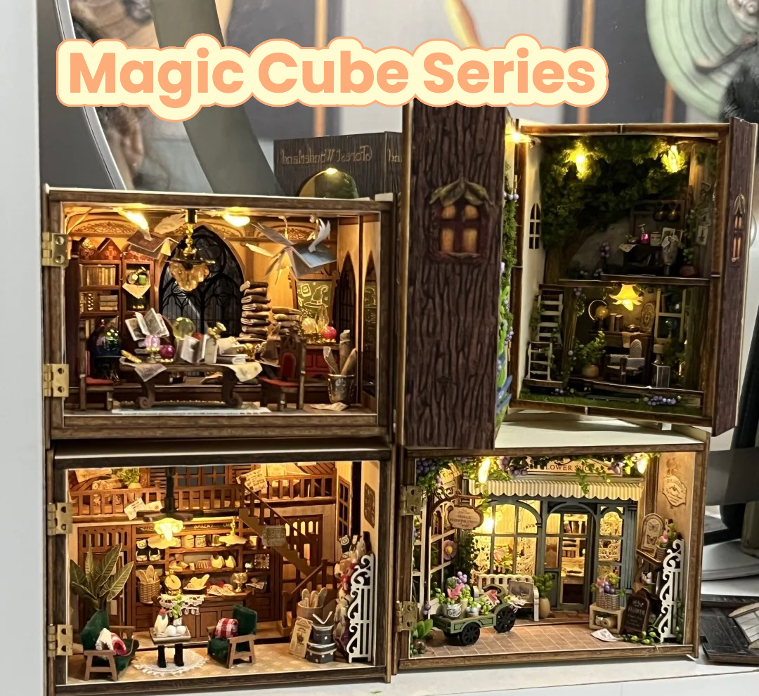Amazon.com: Flever Dollhouse Miniature DIY House Kit Creative Room