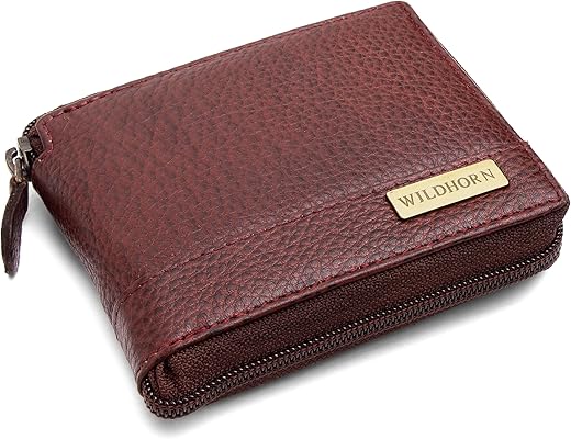 WildHorn RFID Protected Leather Wallet for Men