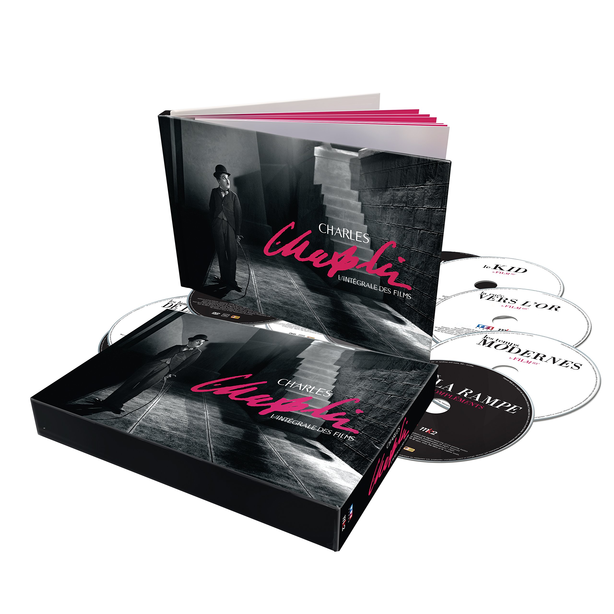 CHARLIE CHAPLIN INTEGRALE DES FILMS - 18 DVD