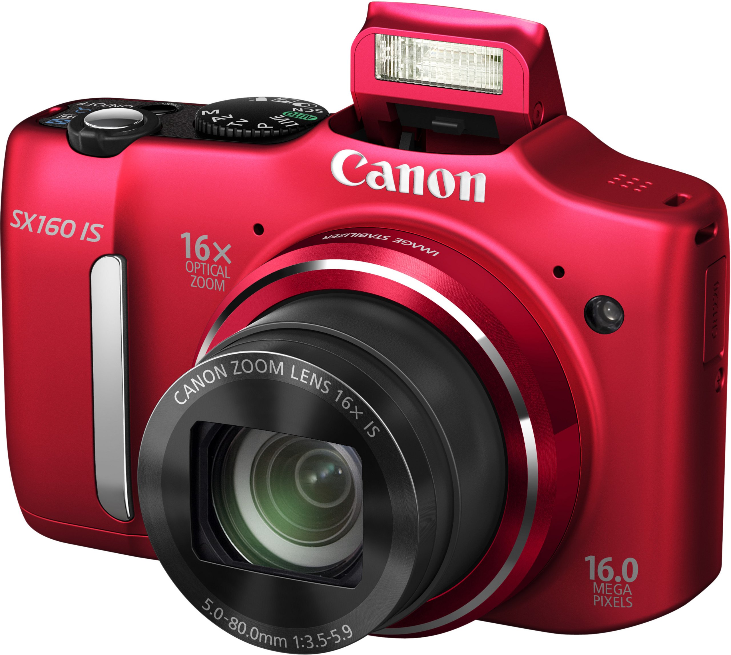 【完動品】Canon PowerShot SX160 IS Canon Powershot SX160 IS ( 16.6 MP,16 x Optical Zoom,3 -inch