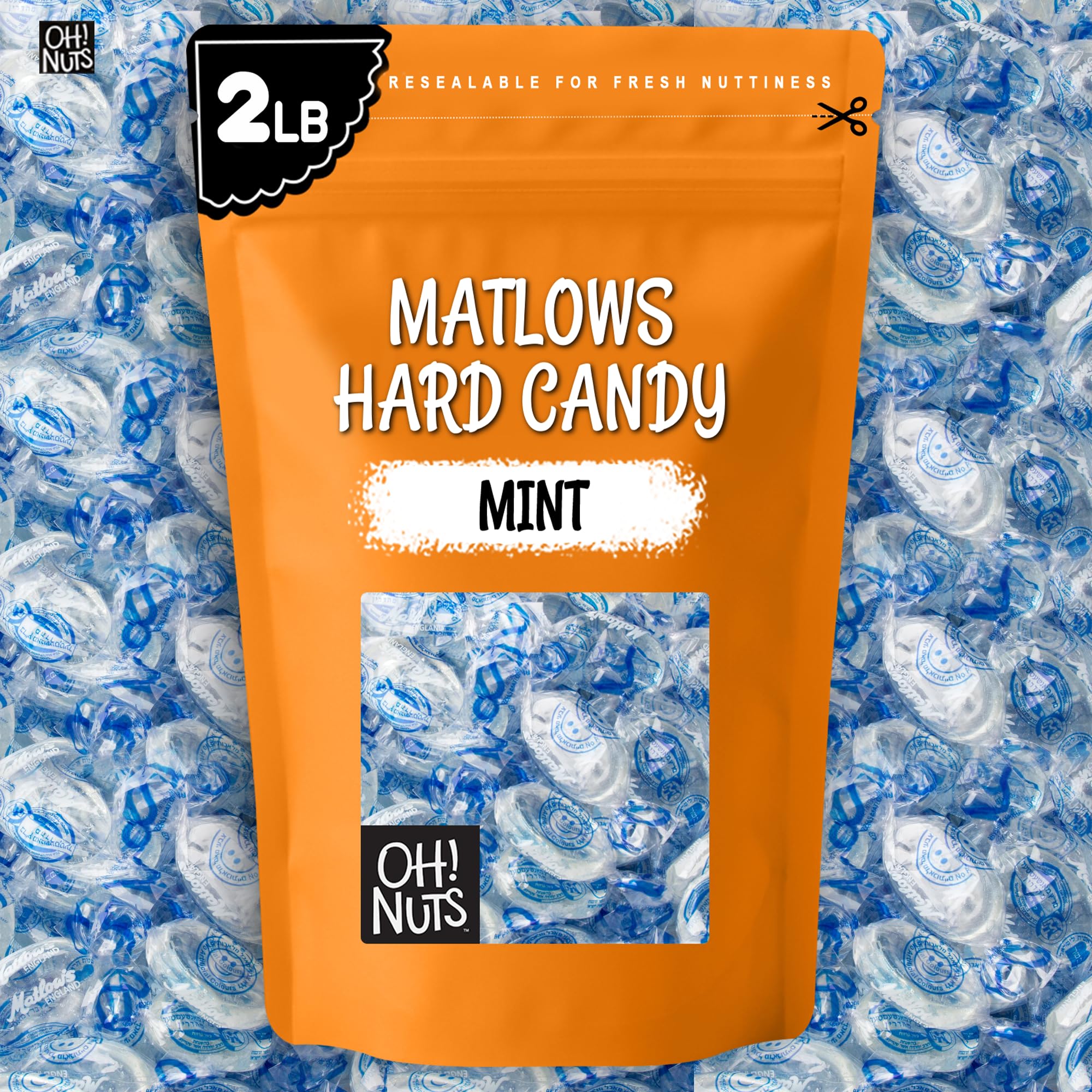 Matlow's Hard Mint Candy, 0,9 kg Oh! Nuts