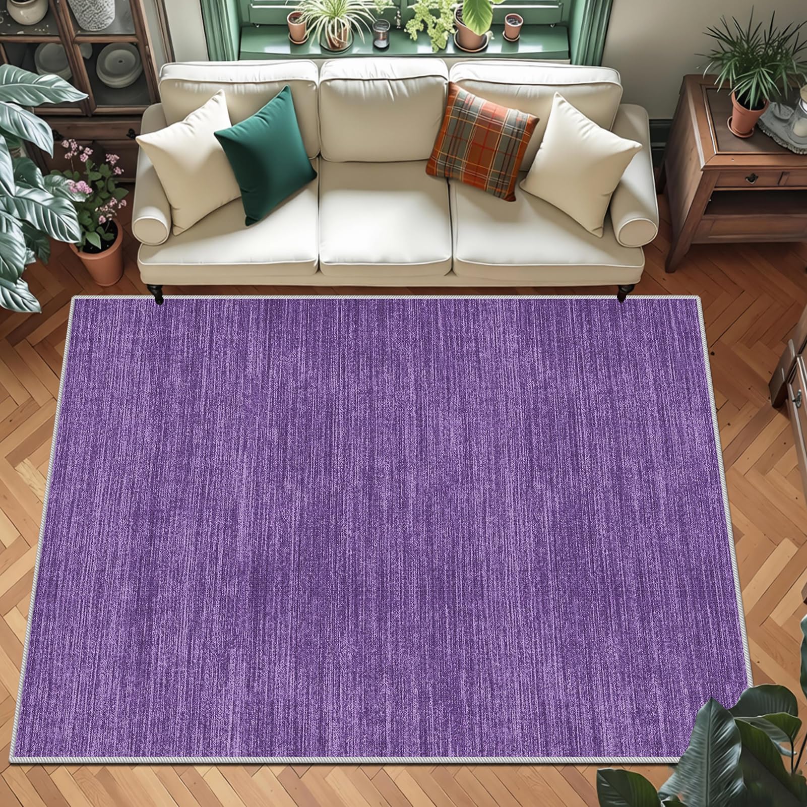 Tapis salon lavable pour éliminer les taches facilement