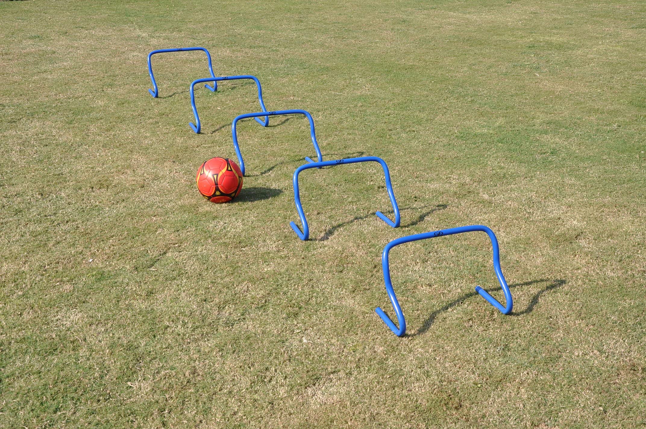 POWERSHOT Lot de 5 Haies d'entraînement Hauteur au Choix - Idéal pour Les entraînements de détente et de vivacité
