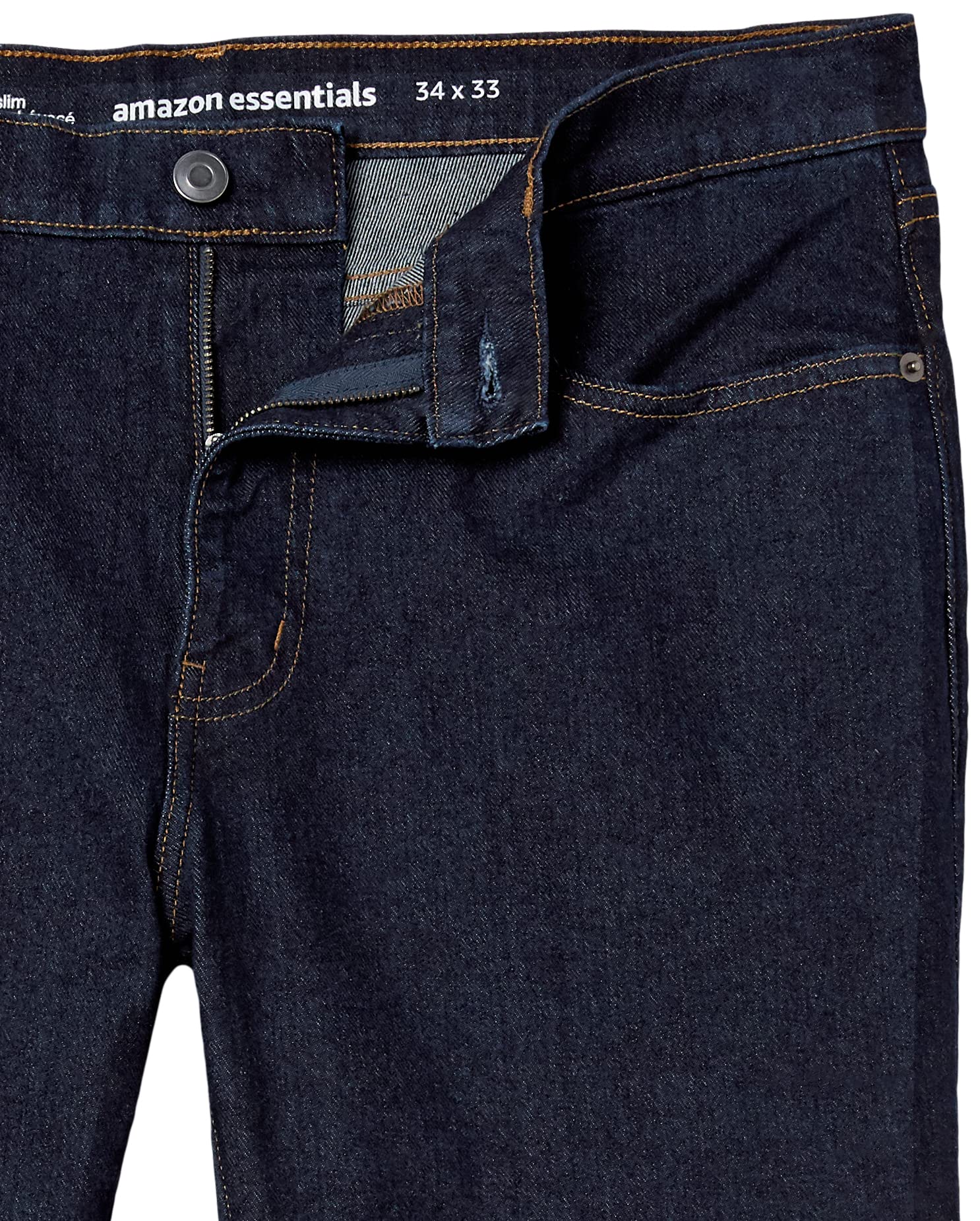 Amazon Essentials Jeans Slim Fit Elasticizzati, Bootcut - colori fuori produzione Uomo