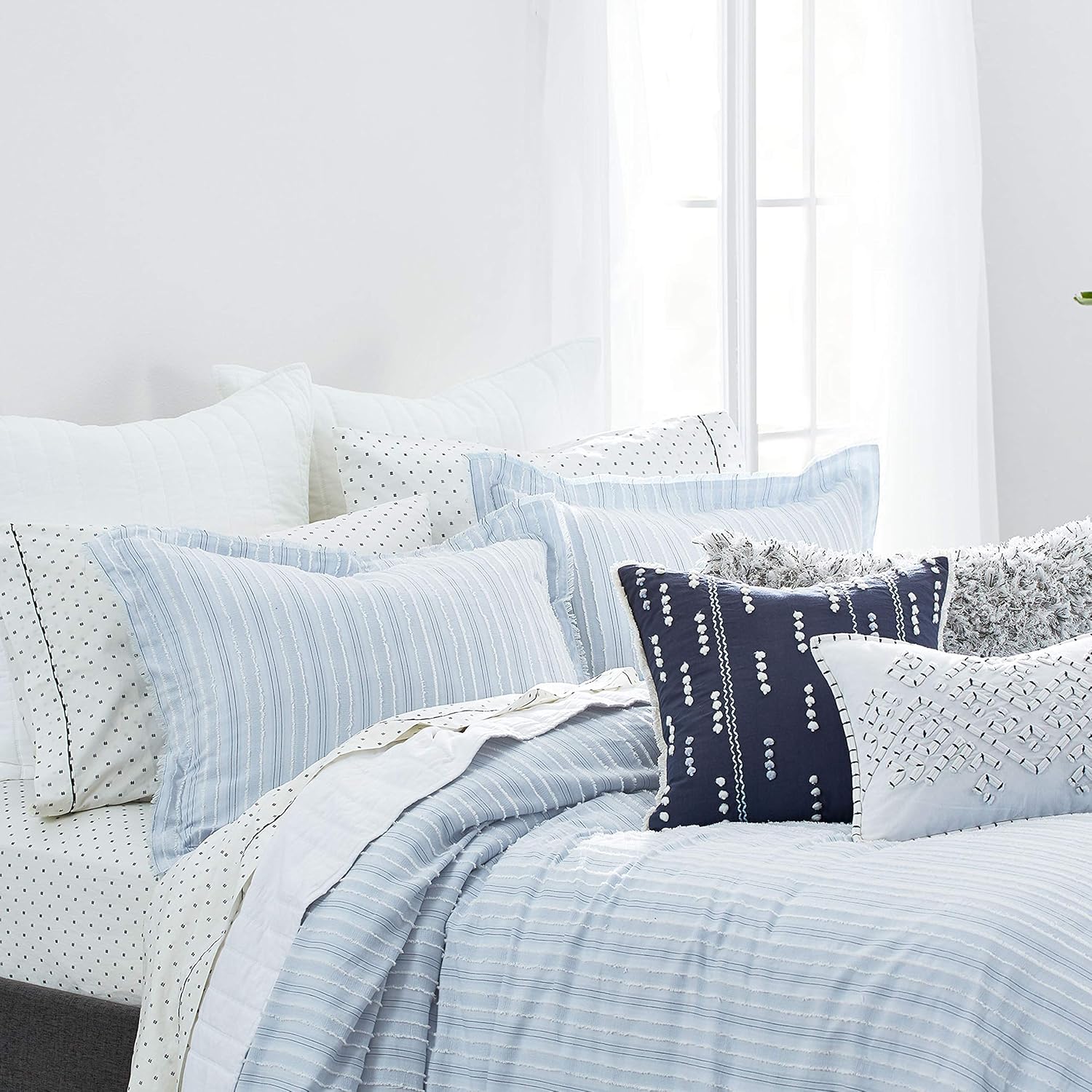 Buу 2 gеt 3 Splendid Home Pacifica Duvet Set, Twin, Atmosphere Blue