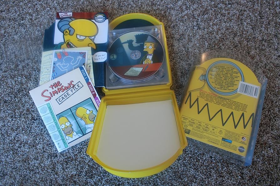 Amazon.com: Simpsons Rare Collectors Edition DVD Box Sets