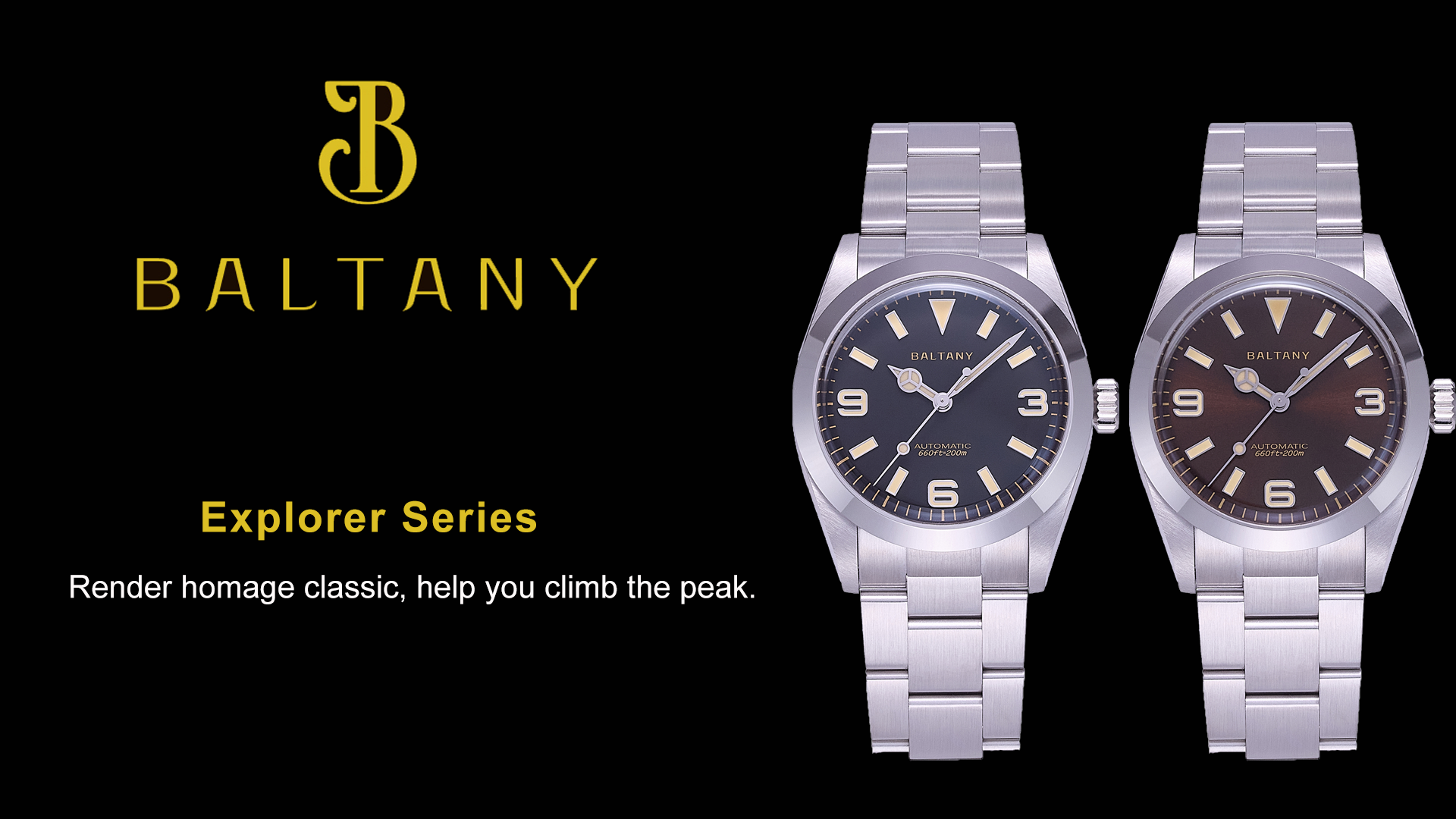 Amazon.com: Baltany Watches for Men, Classic Homage Sports Watch
