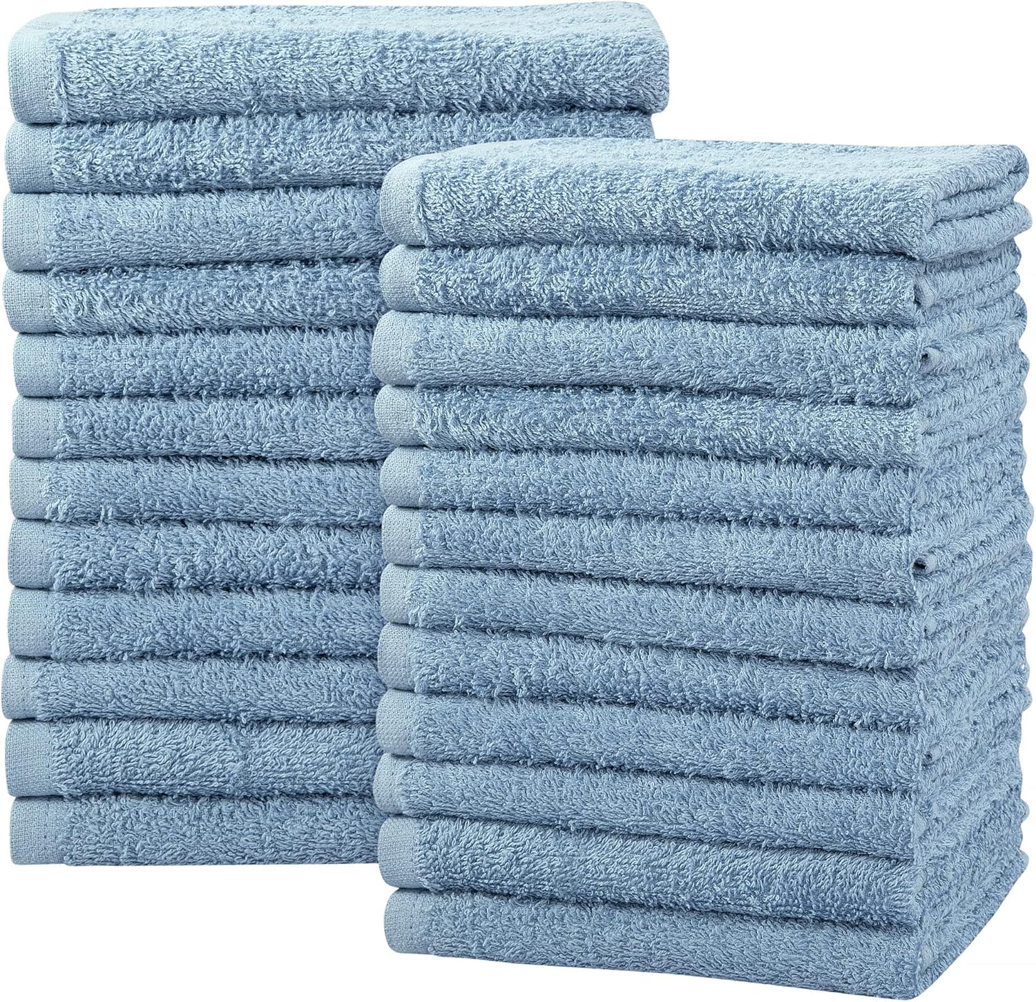 SIMPLY LOFTY Salon Towels 16x26 Inch (24 Pack, Not Bleach