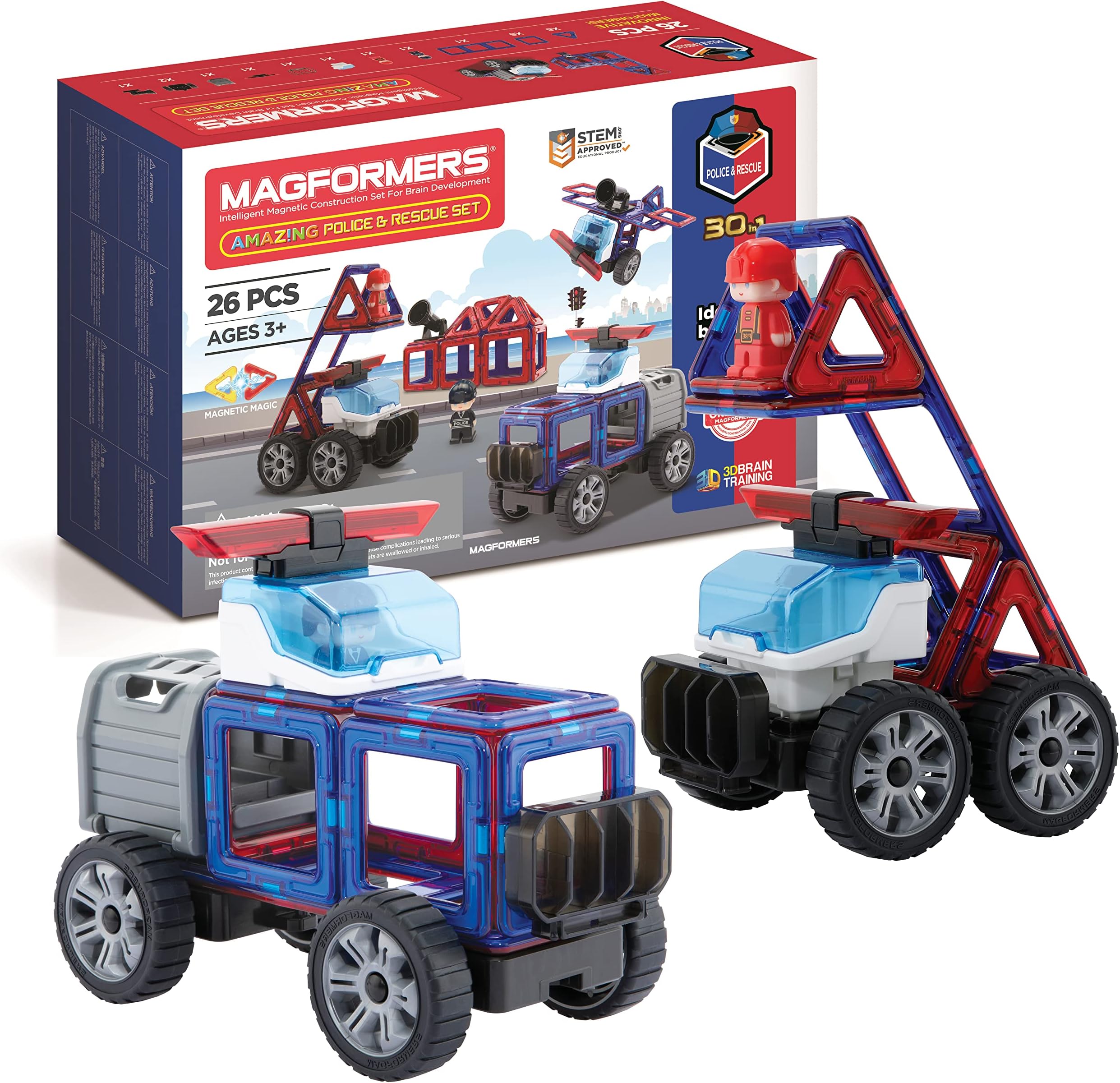 Magformers Amazing Police [KLOCKI]