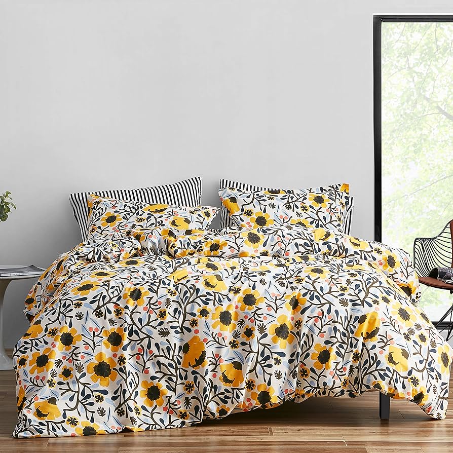 マリメッコ　Duvet cover & Pillow case Marimekko | Unikko Collection | Duvet Cover Set - 100
