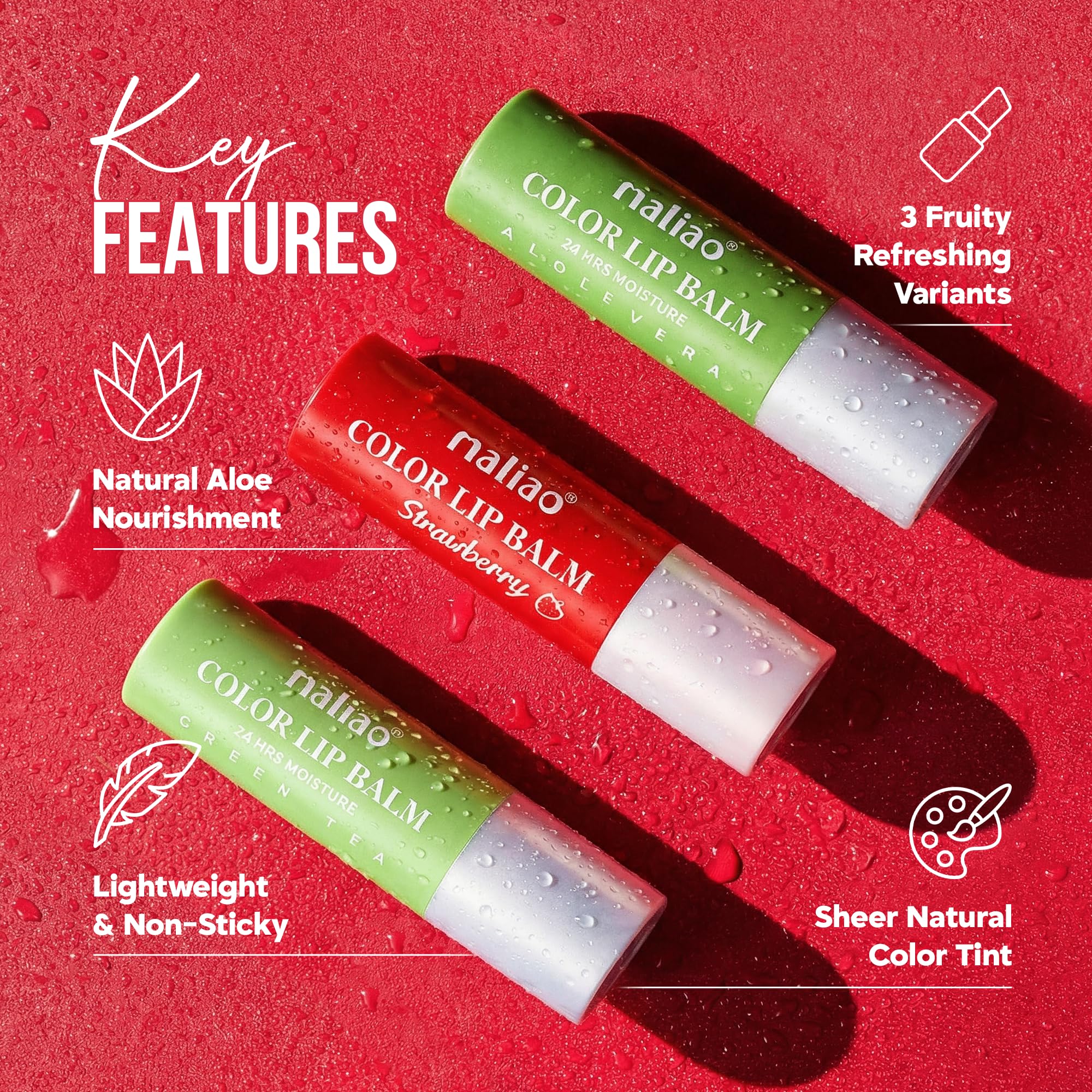 Buy Maliao Color Lip Balm | 24H Moisture | Nourishing & Hydrating