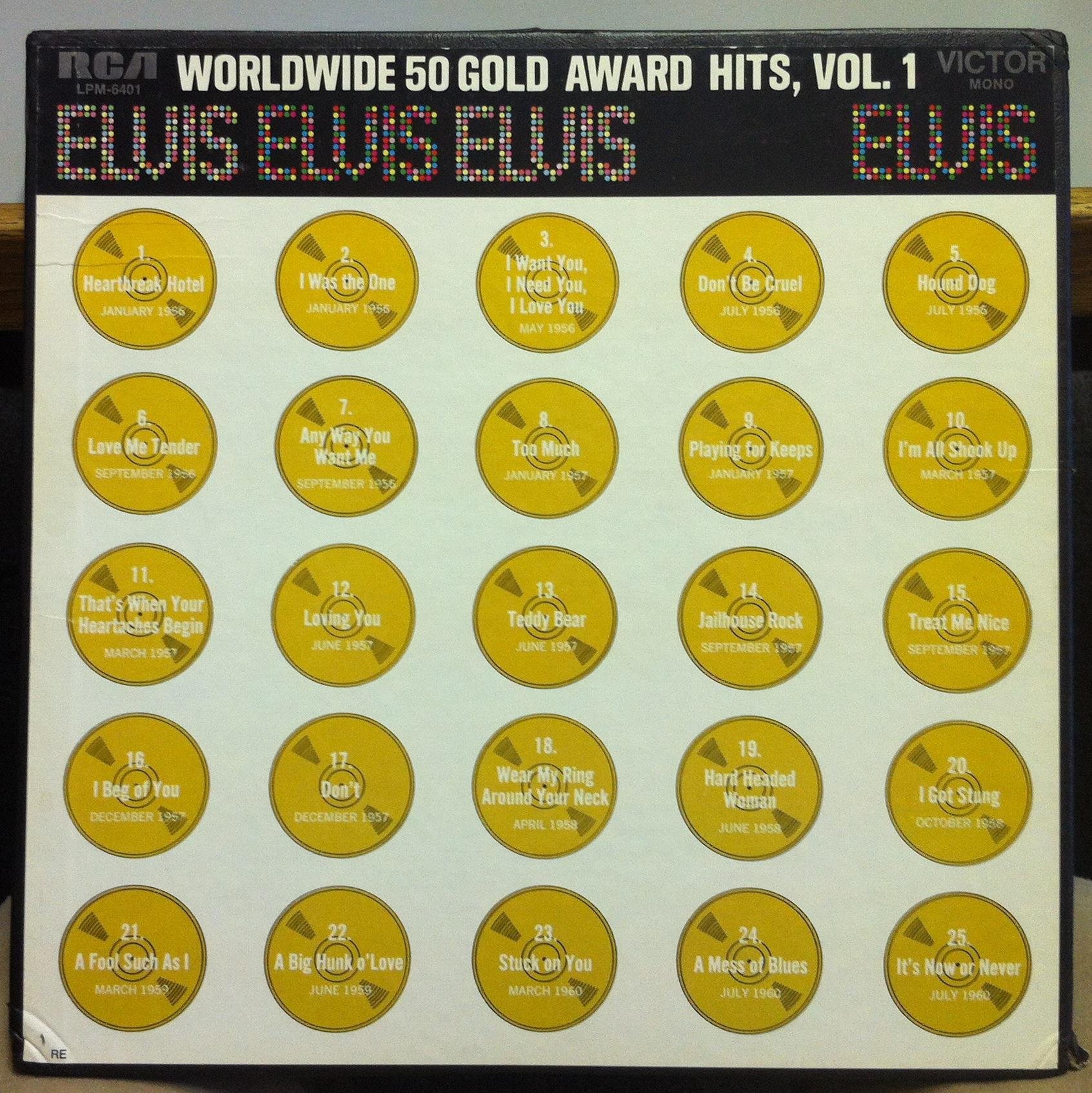 Amazon.com: Worldwide 50 Gold Award Hits, Vol. 1 Elvis Presley