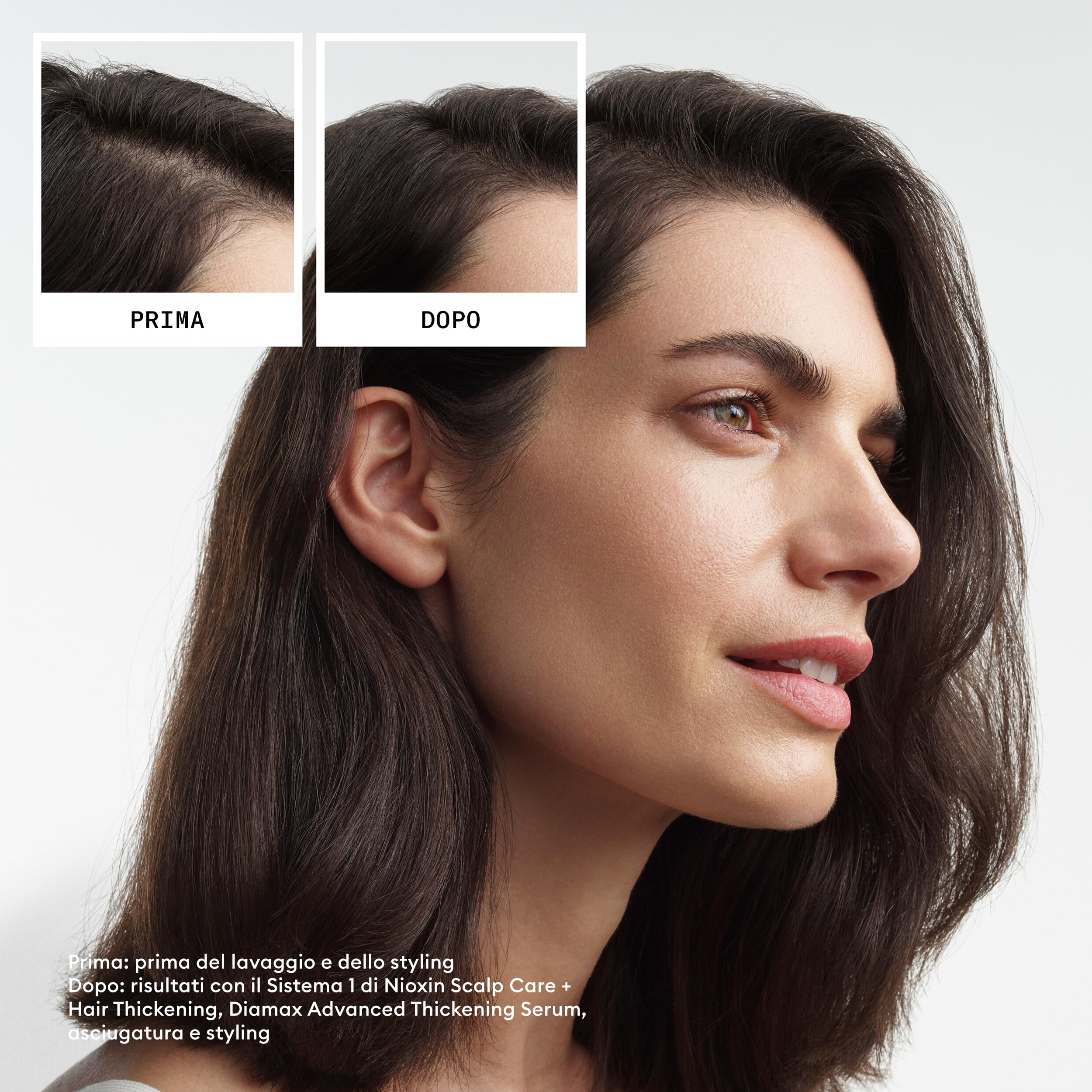 Nioxin Scalp + system zagęszczania włosów 3 zestawy do trifazy - kolorowe lub suche włosy z łagodnym przerzedzeniem - szampon, odżywka i pielęgnacja skóry (300 + 300 + 100 ml)