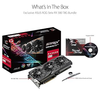 ASUS　ROG STRIX RX580 O8G GAMING ASUS ROG Strix Rx 580 O8G Gaming OC Edition Review