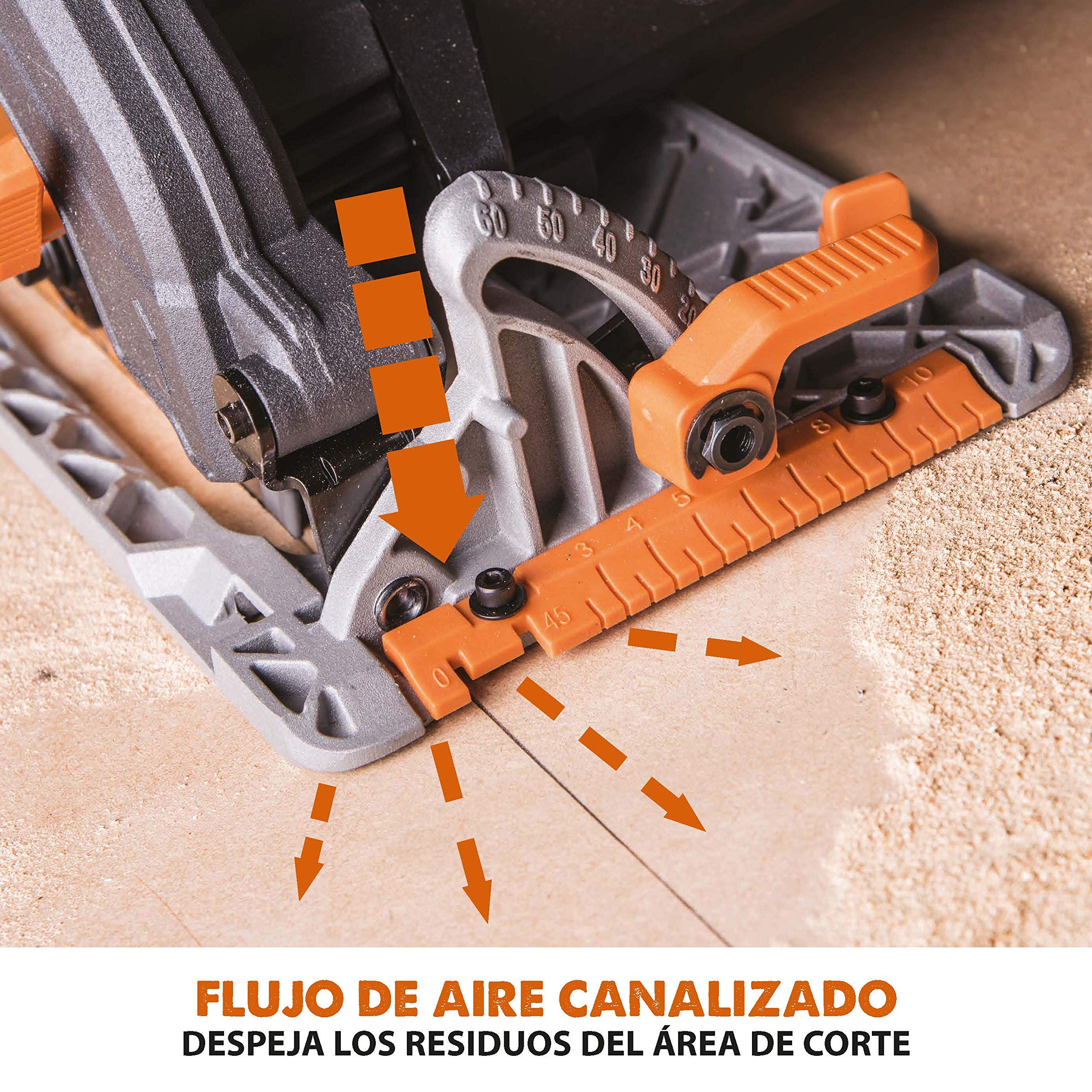 Evolution Power Tools - R185CCS Sierra circular multimaterial, 185 mm 230 V