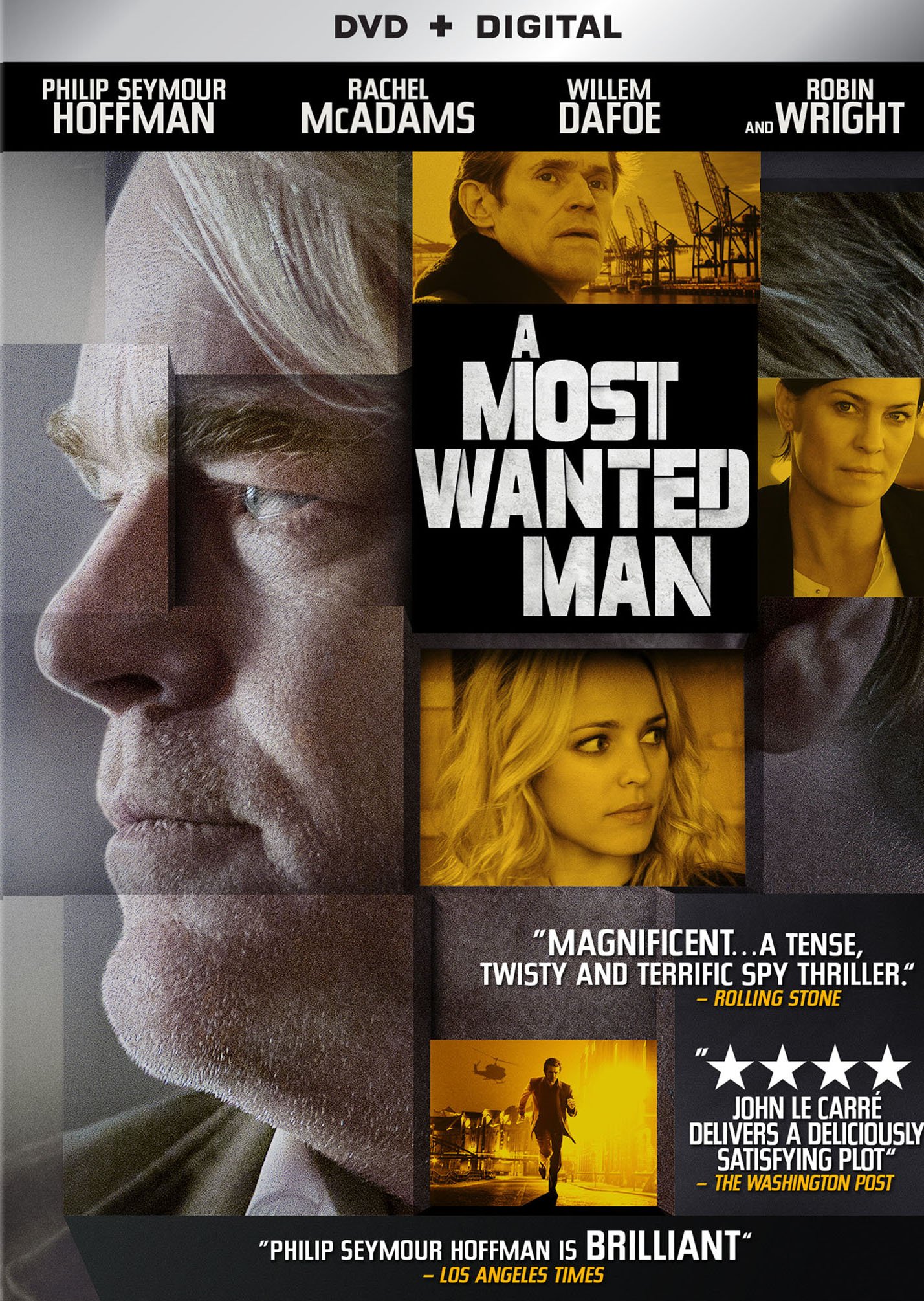 Edición cinematográfica A Most Wanted Man en formato DVD original de la región USA