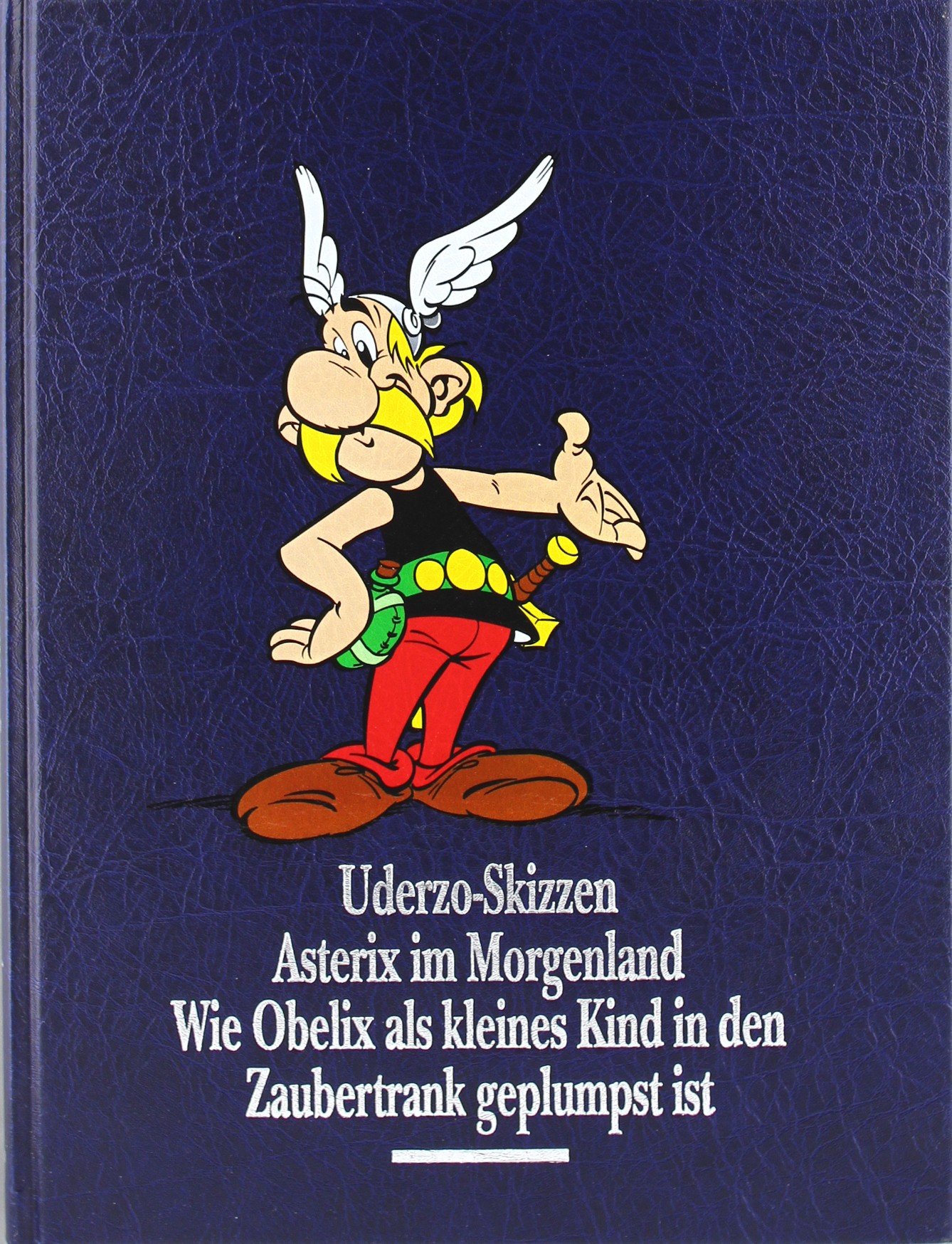 Asterix Gesamtausgabe, Bd 10. Uderzo-Skizzen - Asterix im Morgenland - Wie Obelix als kleines Kind in den Zaubertrank geplumpst ist