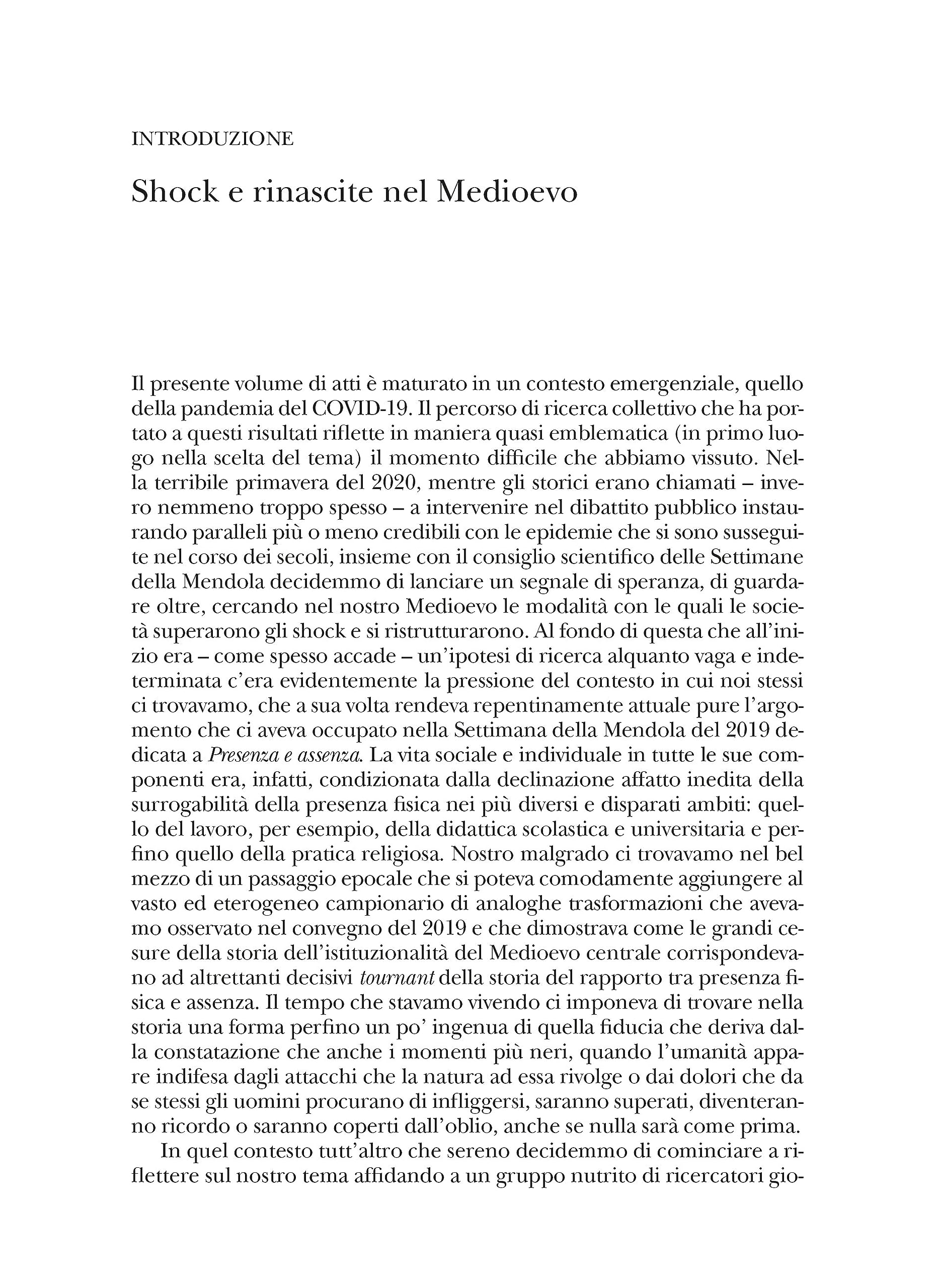 Dopo l'Apocalisse. Rappresentare lo shock e progettare la rinascita (secoli X-XIV). Le settimane internazionali della Mendola. Nuova serie (Vol. 8)