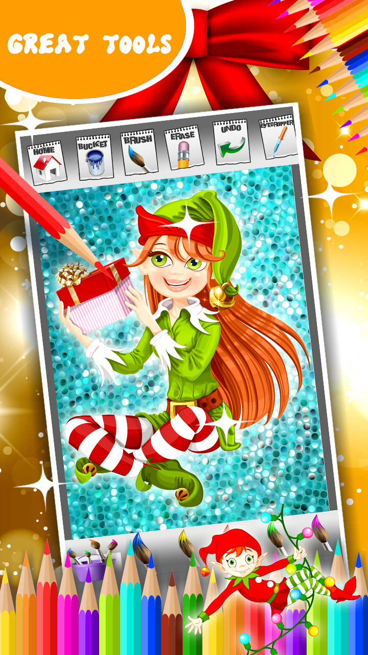 Christmas Coloring Book App on Amazon Appstore