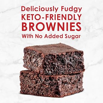 Duncan Hines Keto Friendly Brownie Mix,Chewy Fudge,Zero Added Sugar,Gluten Free,10 oz.,(Pack of 2)