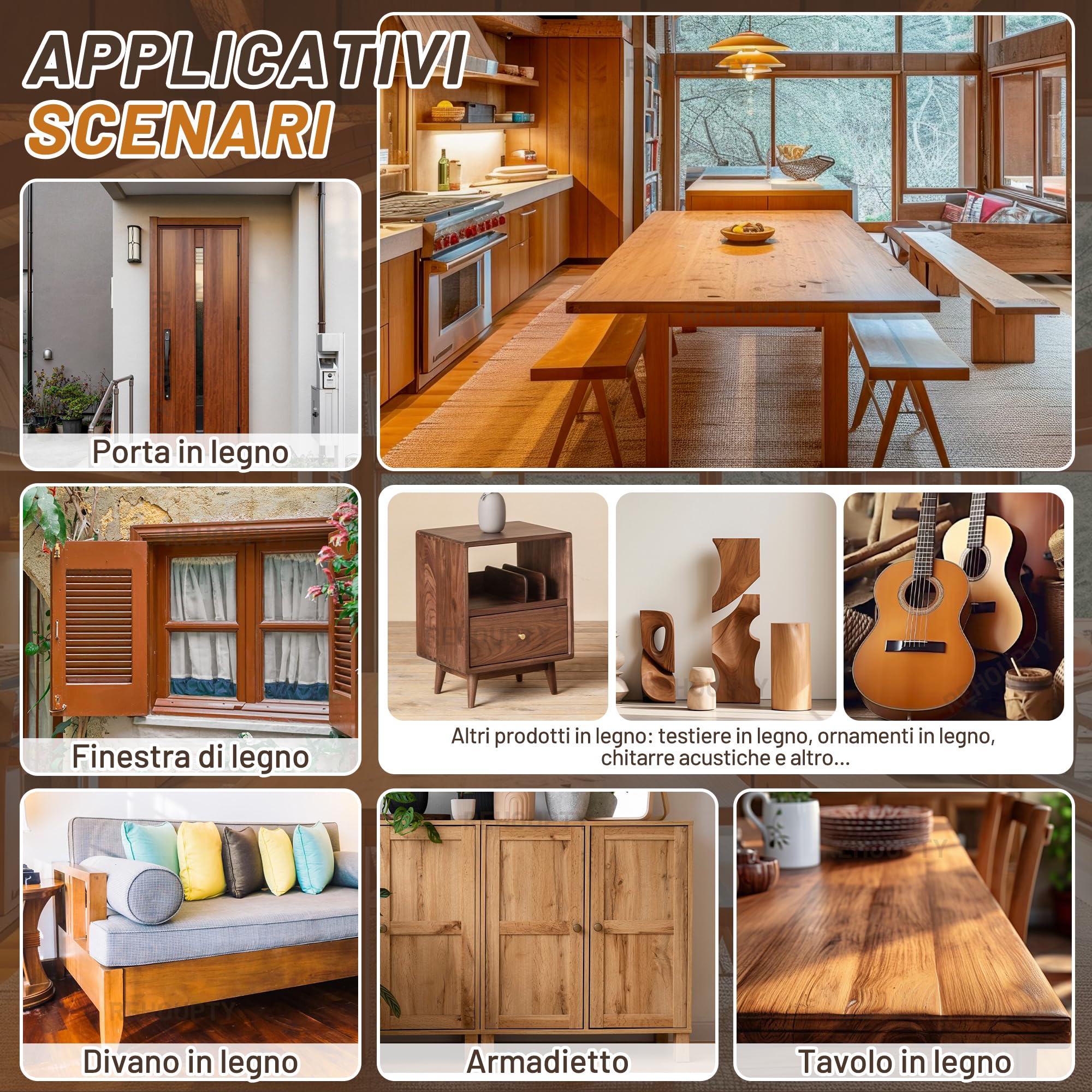 Kit Riparazione Legno, Kit Riparazione Laminato Include Stucco per Legno e Cera d'api & 12 Colori Pasta Riparazione del Legno, 8 Colori Pennarello Riparazione del Legno per Riparare i Graffi Crepe