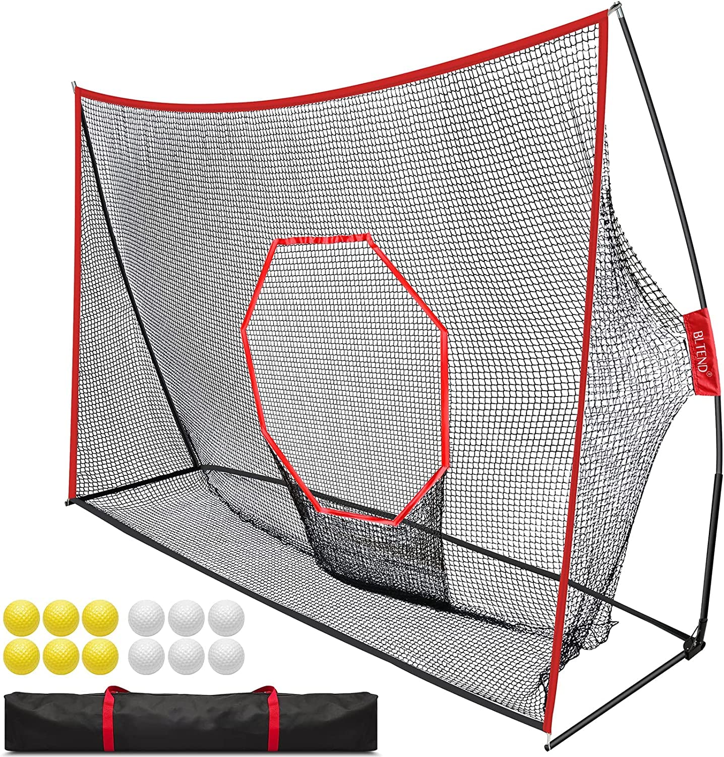 Golf Practice Net, 10'x7' Heavy Duty Golf Net for Backyard Driving